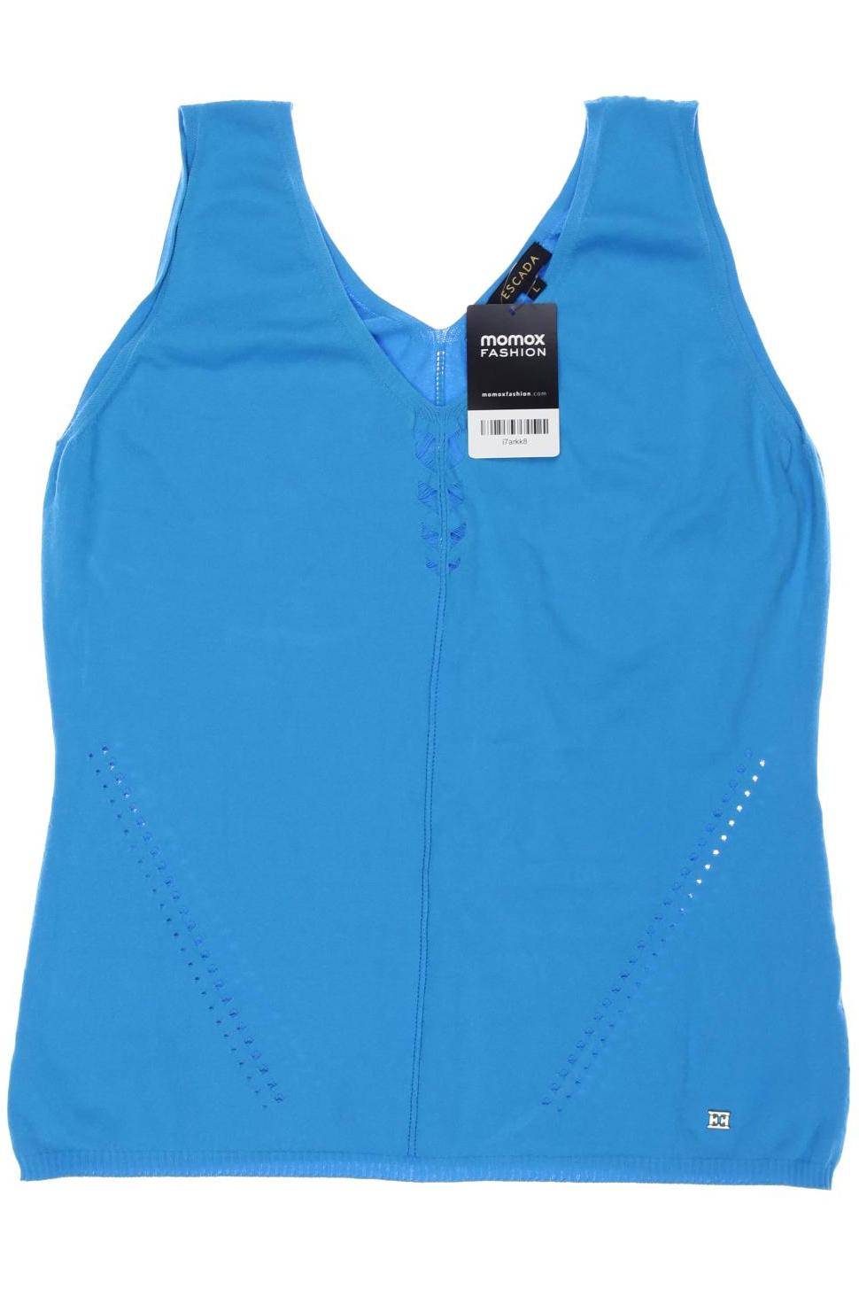 

Escada Damen Pullover, blau, Gr. 42