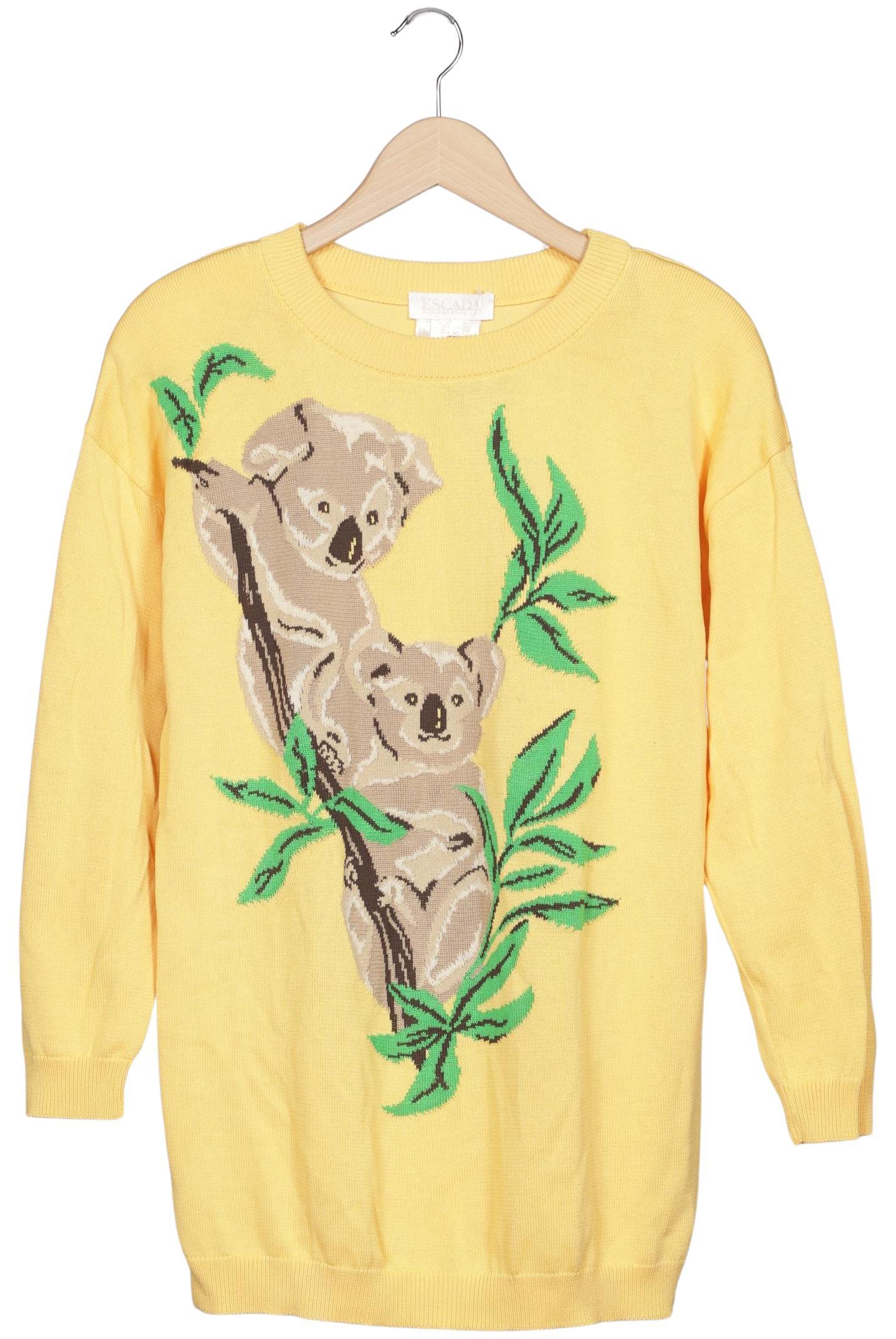 

Escada Damen Pullover, gelb, Gr. 40