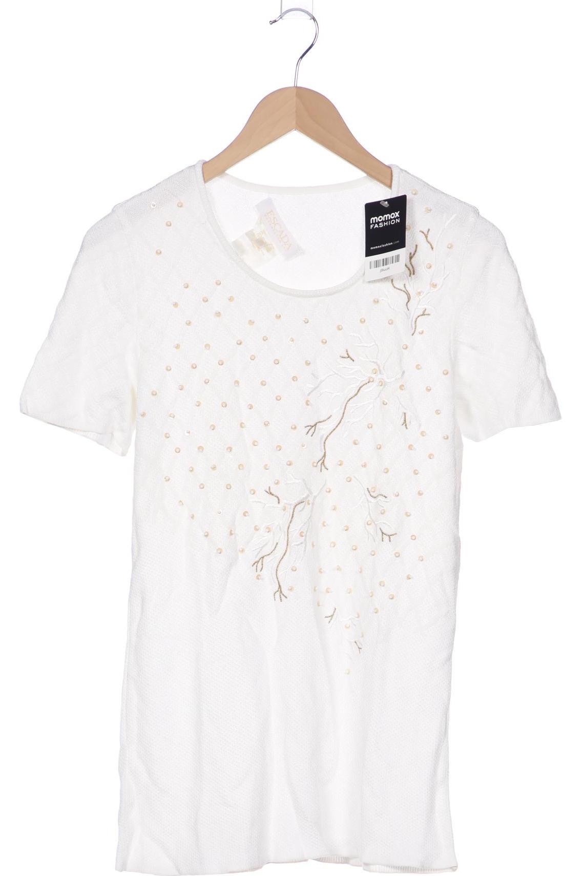 

Escada Damen Pullover, weiß, Gr. 38