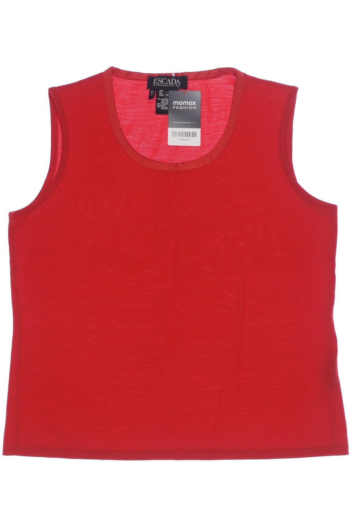 

Escada Damen Pullover, rot, Gr. 40