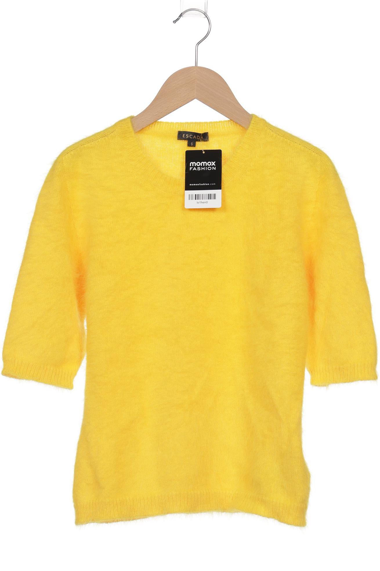 

Escada Damen Pullover, gelb, Gr. 36