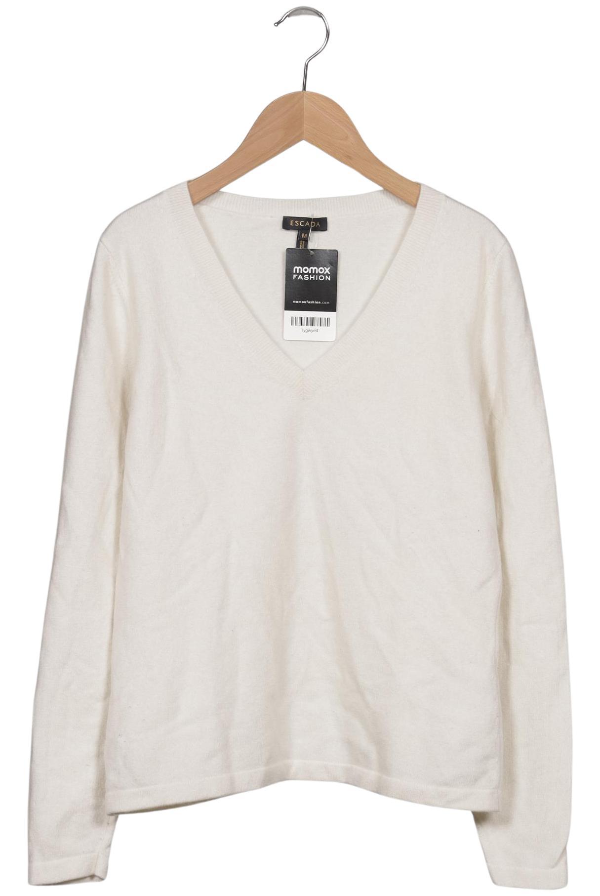 

Escada Damen Pullover, cremeweiß, Gr. 38