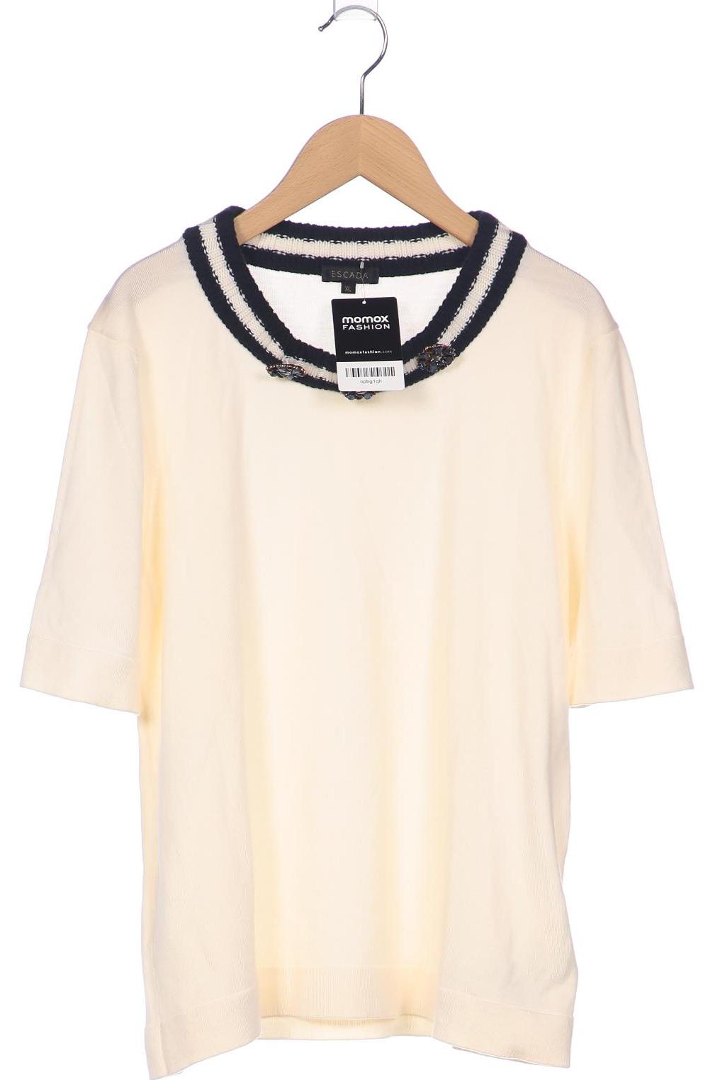 

Escada Damen Pullover, cremeweiß, Gr. 44