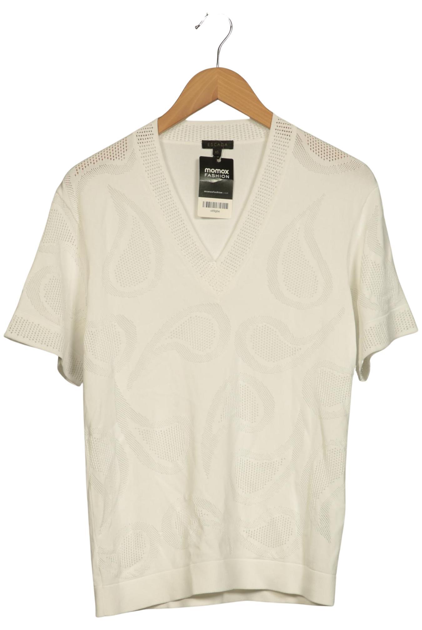 

Escada Damen Pullover, cremeweiß, Gr. 34