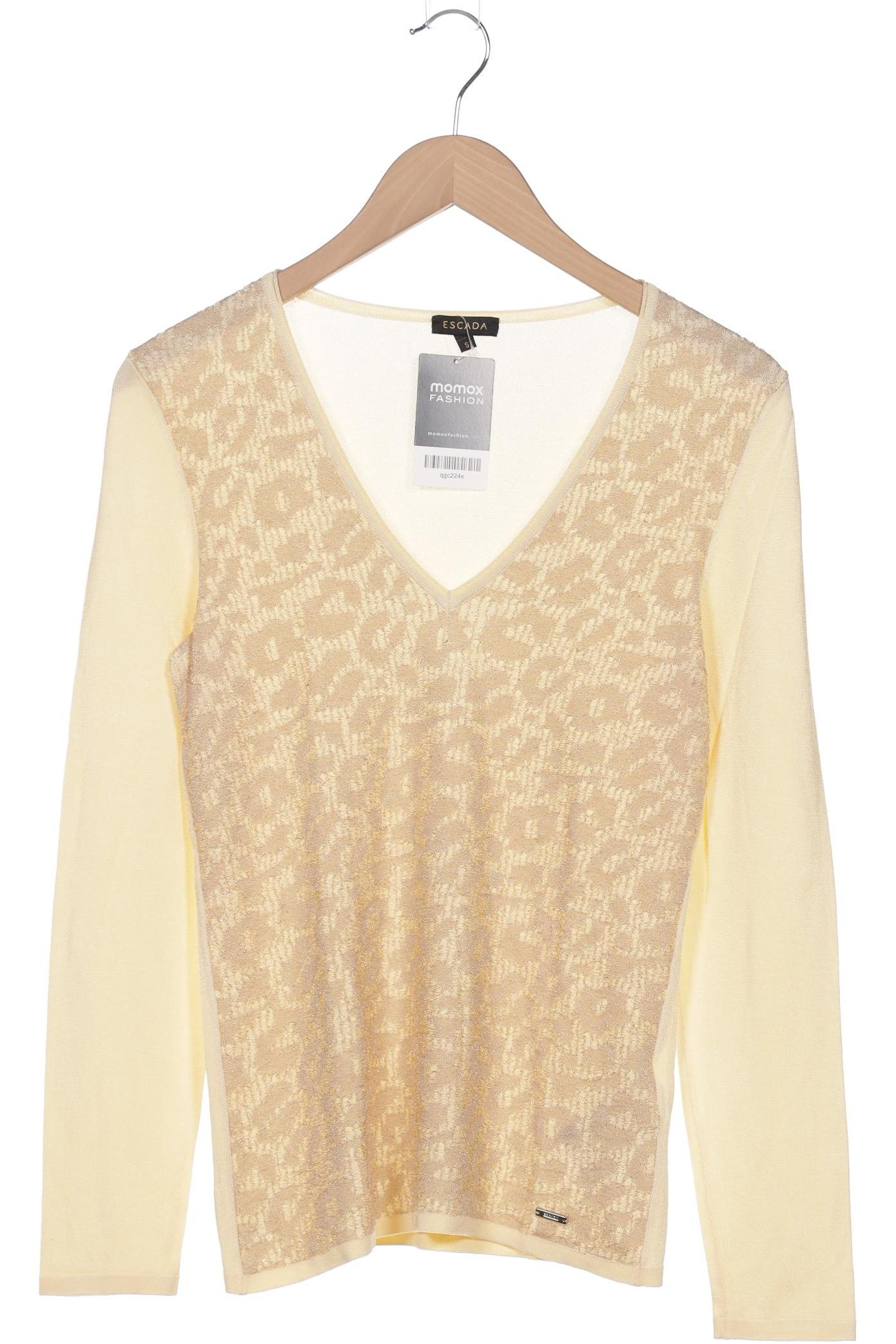 

Escada Damen Pullover, silber, Gr. 36