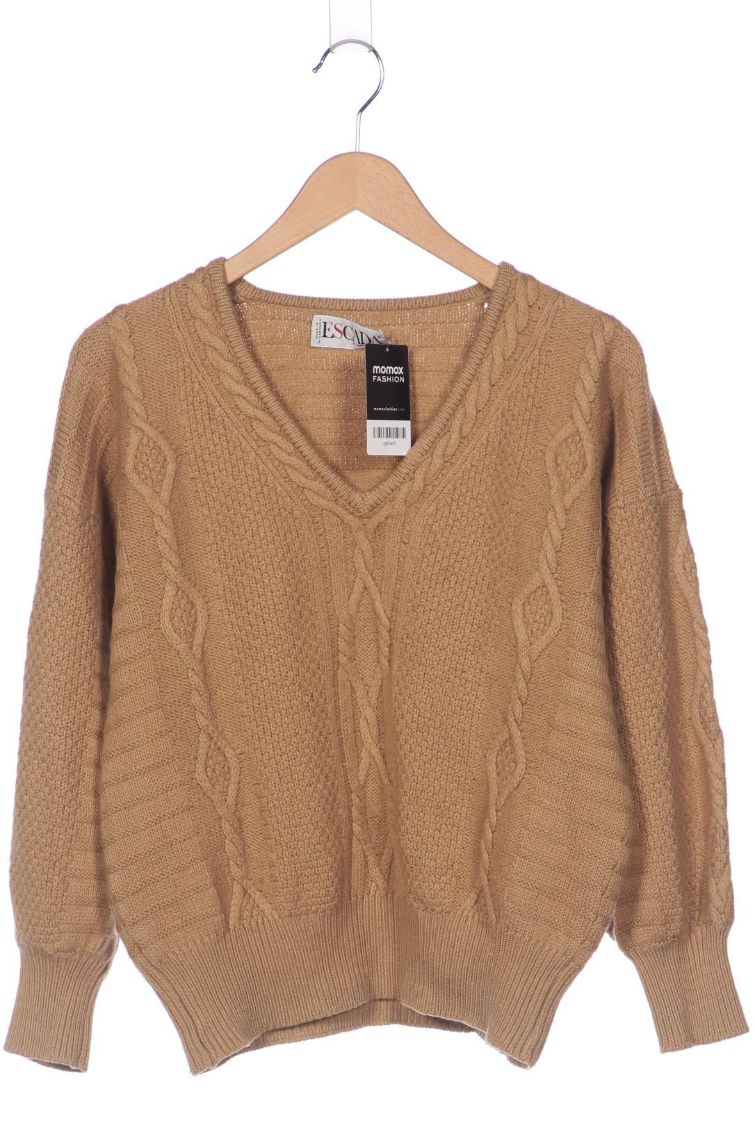 

Escada Damen Pullover, beige, Gr. 38
