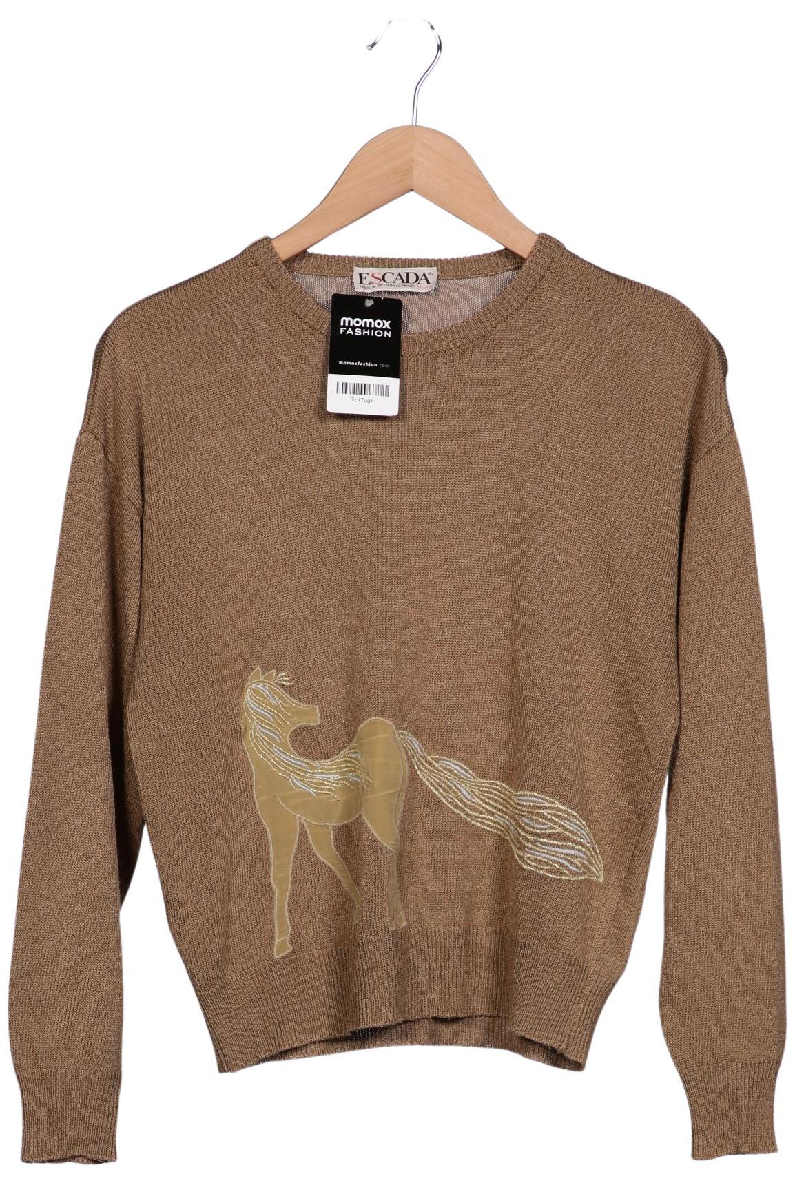 

Escada Damen Pullover, beige, Gr. 40