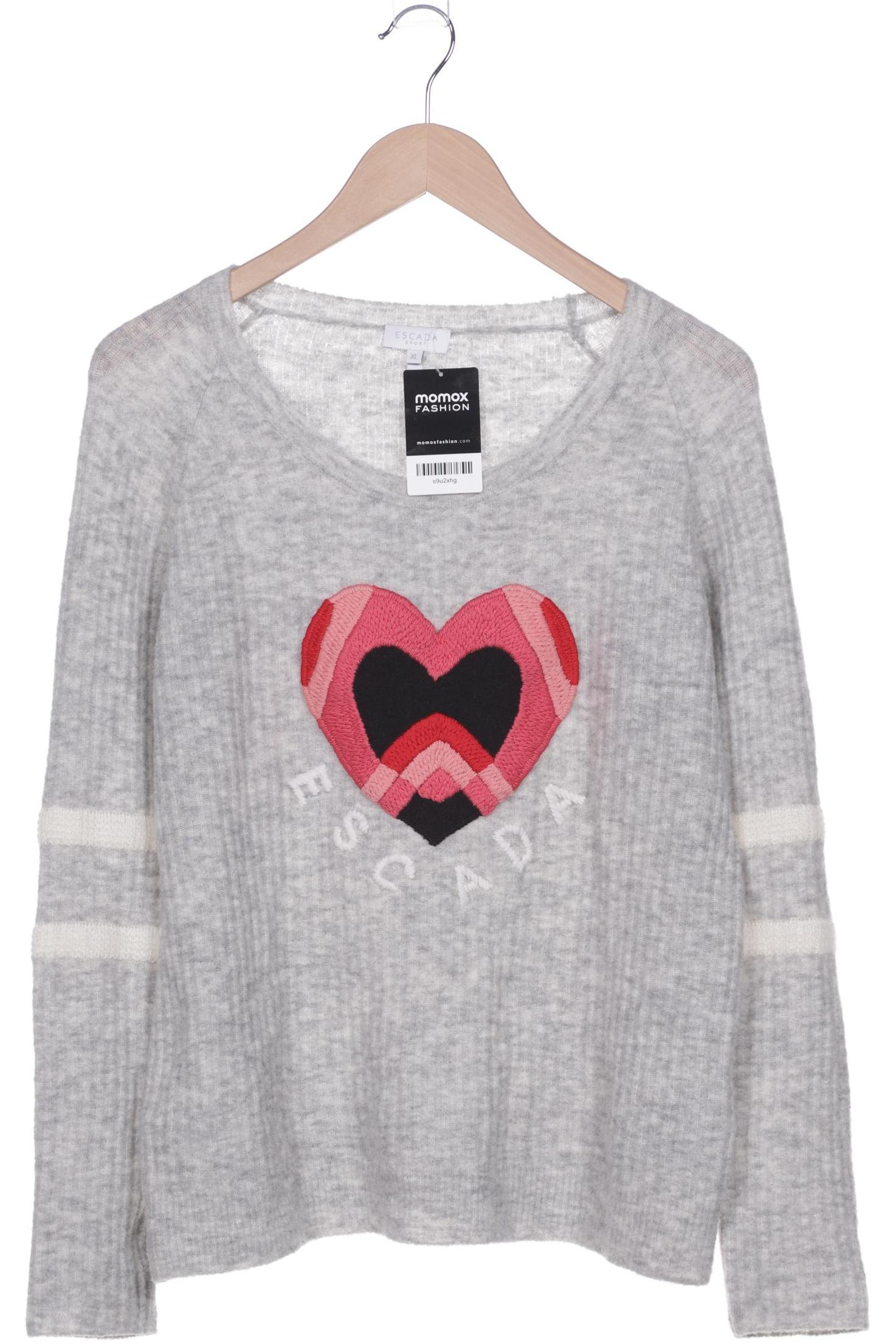 

Escada Damen Pullover, grau, Gr. 44