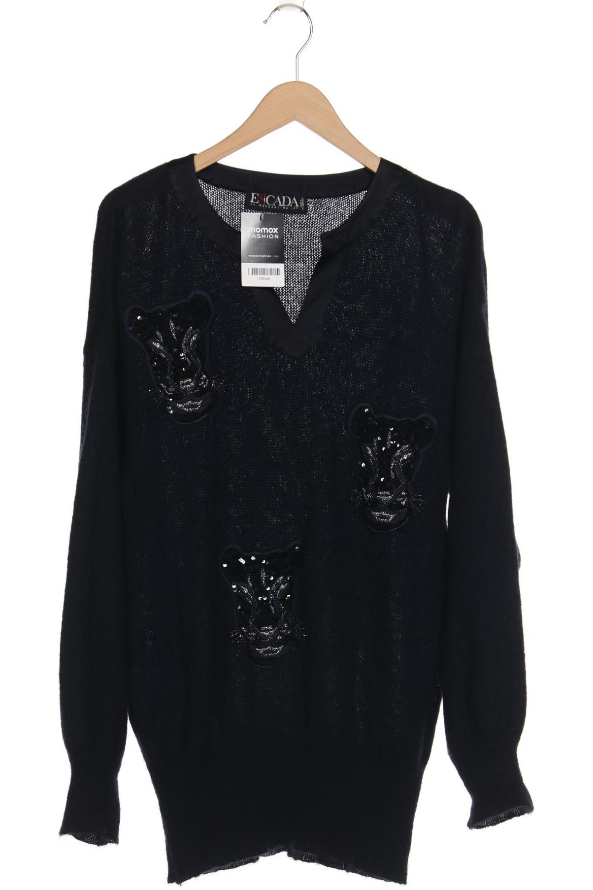 

Escada Damen Pullover, marineblau, Gr. 42