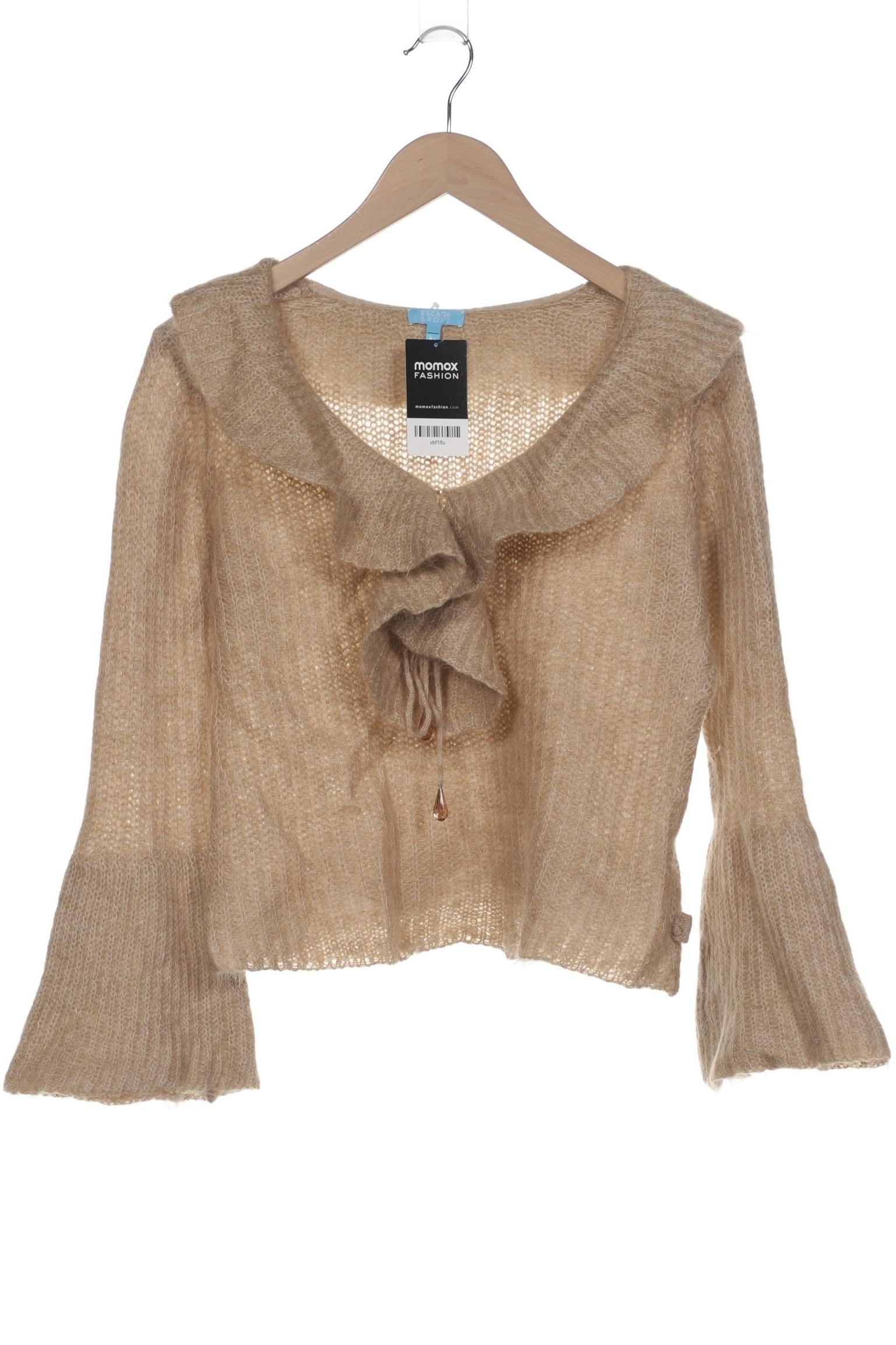 

Escada Damen Pullover, beige, Gr. 42