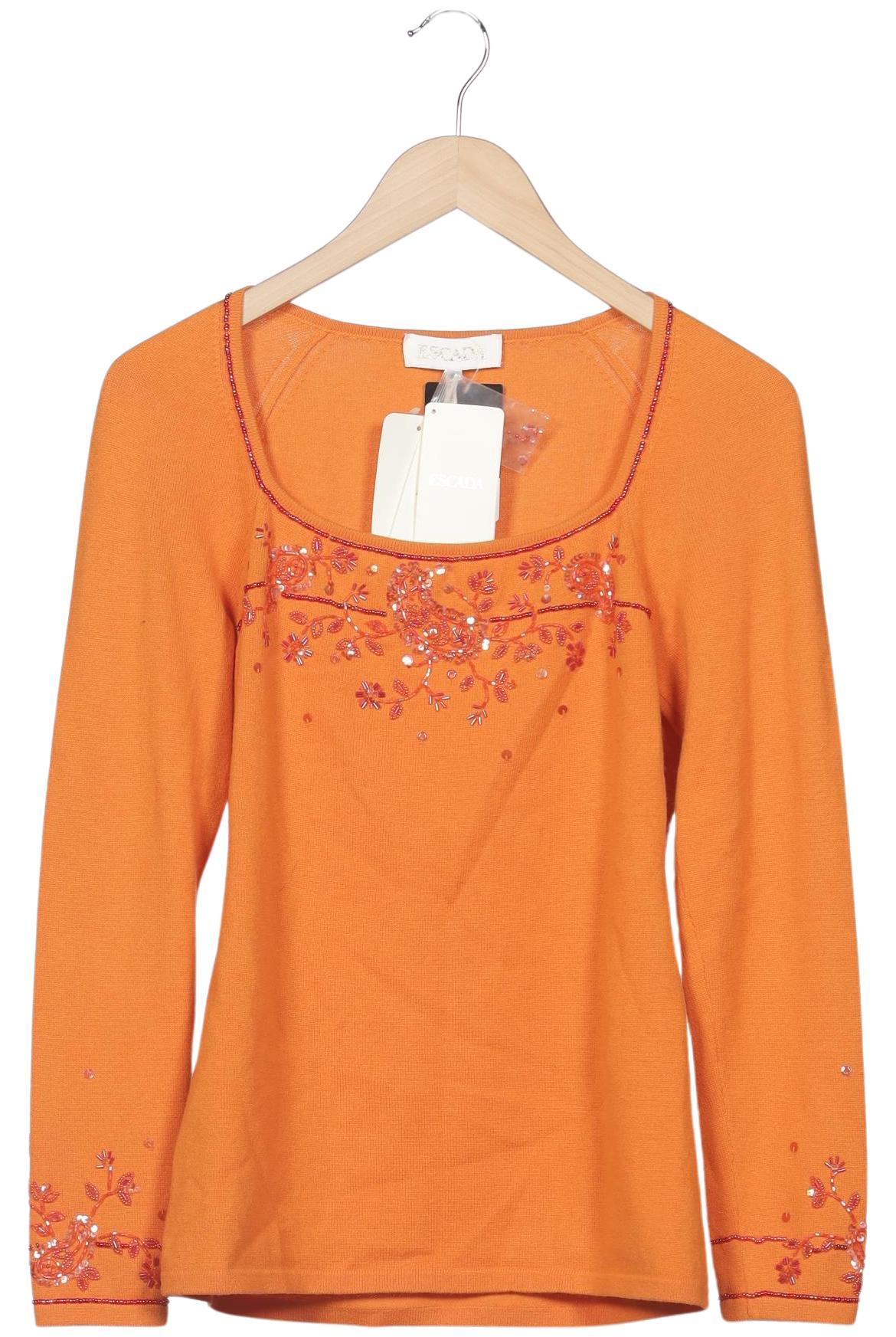 

Escada Damen Pullover, orange, Gr. 38