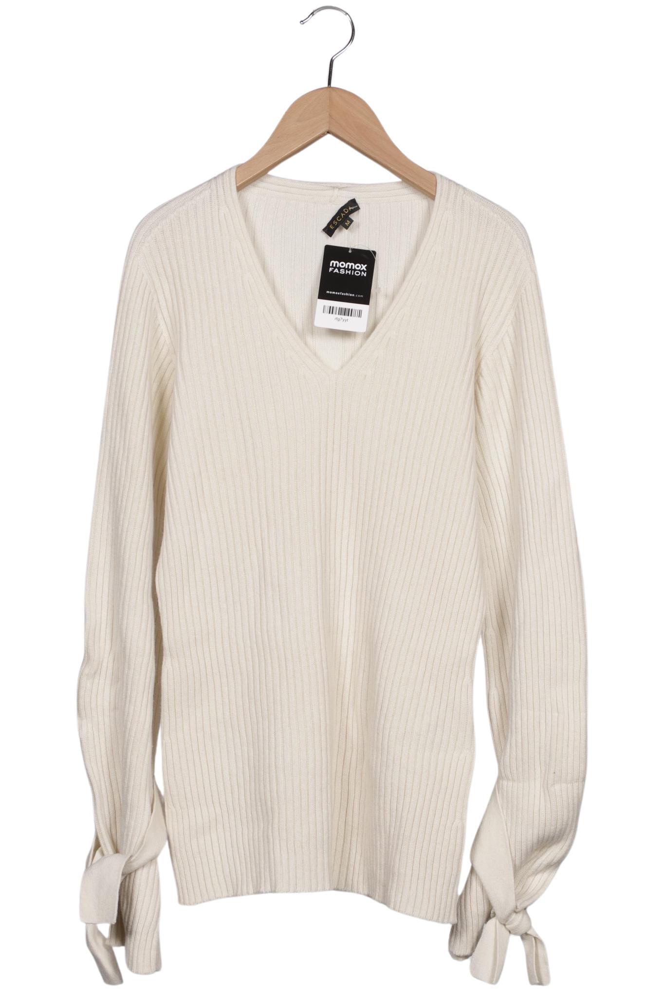 

Escada Damen Pullover, cremeweiß, Gr. 38