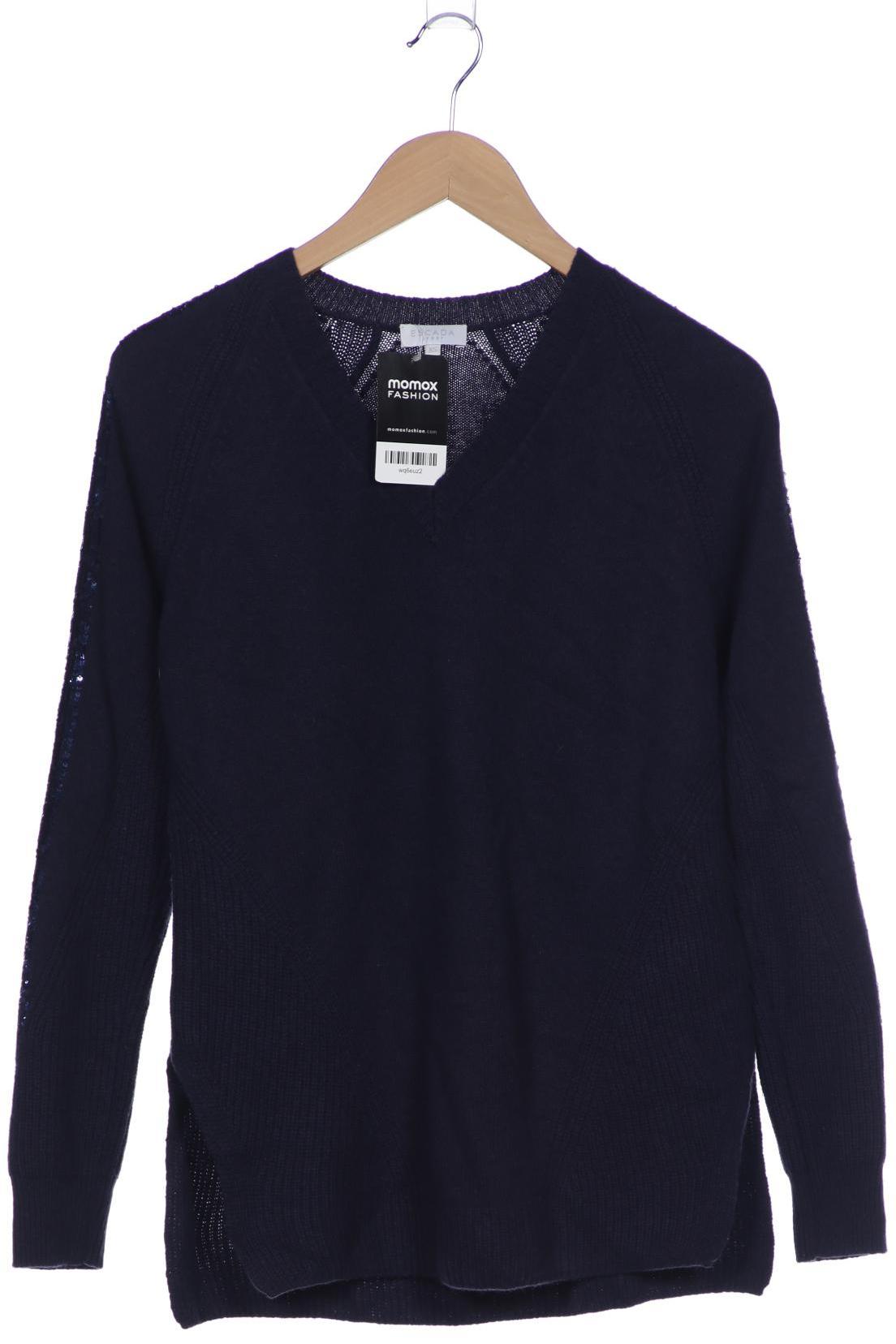 

Escada Damen Pullover, marineblau, Gr. 34