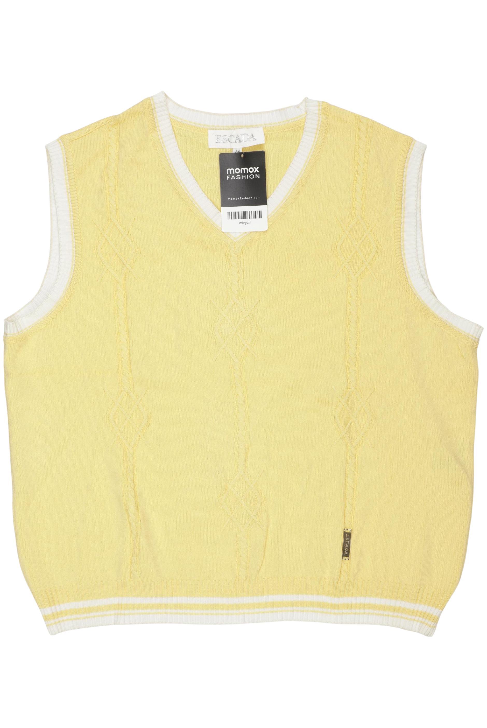 

Escada Damen Pullover, gelb, Gr. 44