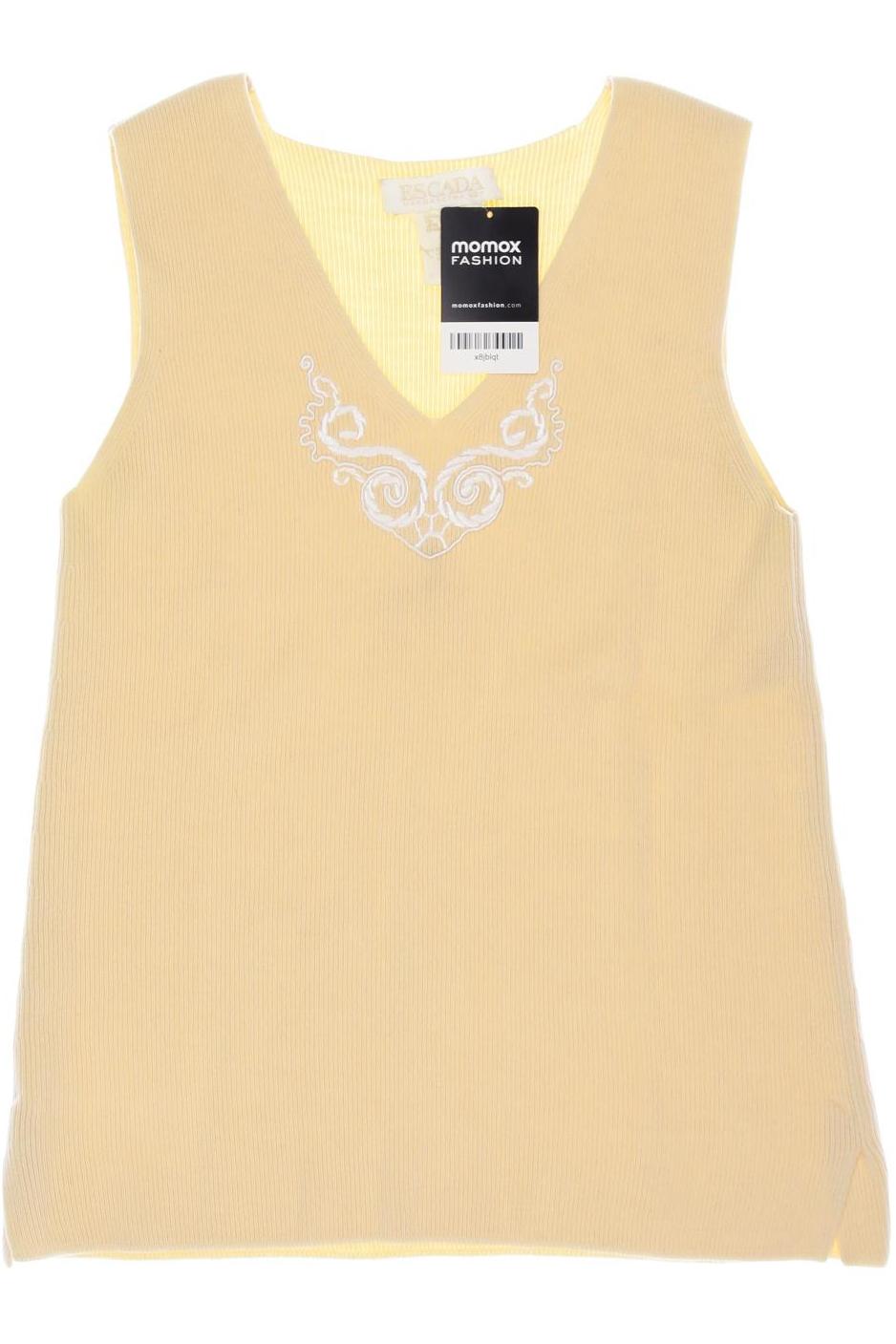 

Escada Damen Pullover, gelb, Gr. 36