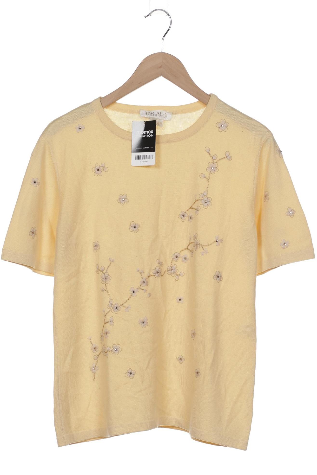 

Escada Damen Pullover, gelb, Gr. 42