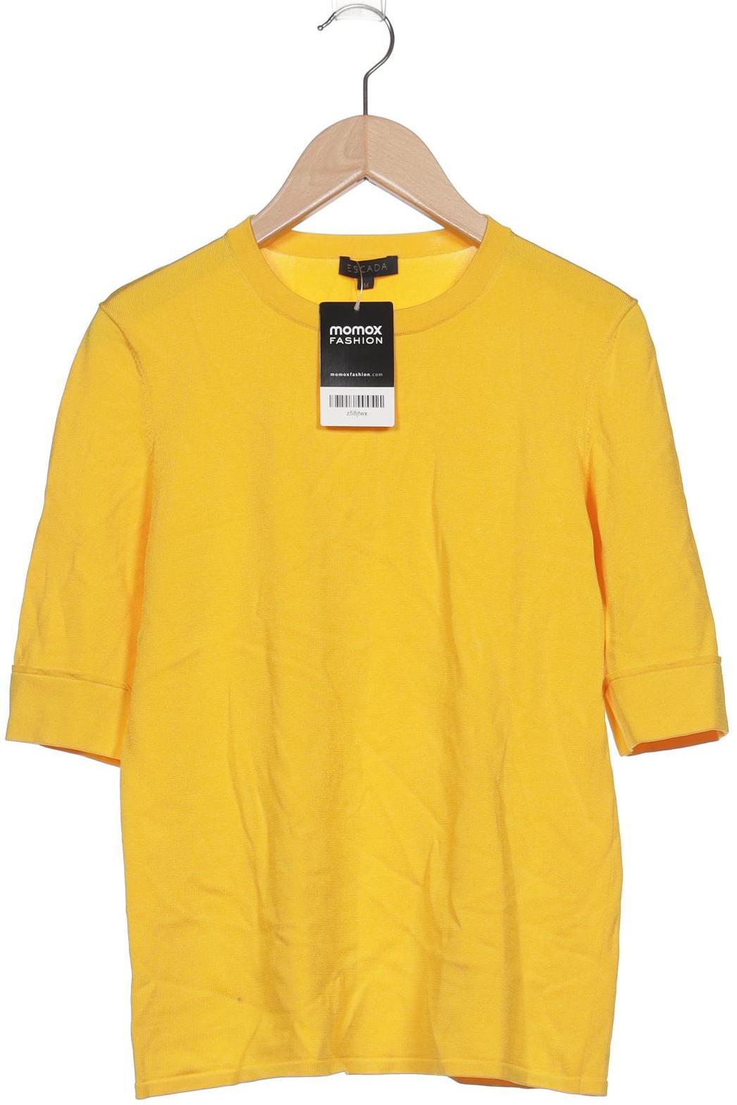 

Escada Damen Pullover, gelb, Gr. 38