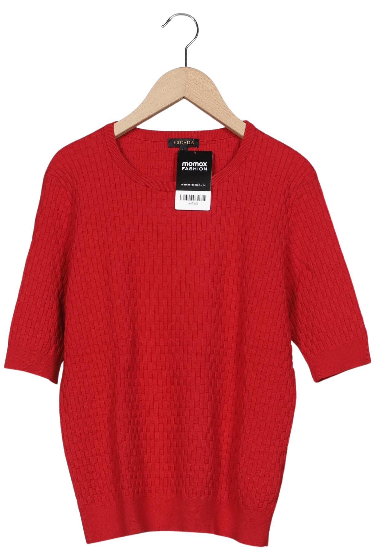 

Escada Damen Pullover, rot, Gr. 42