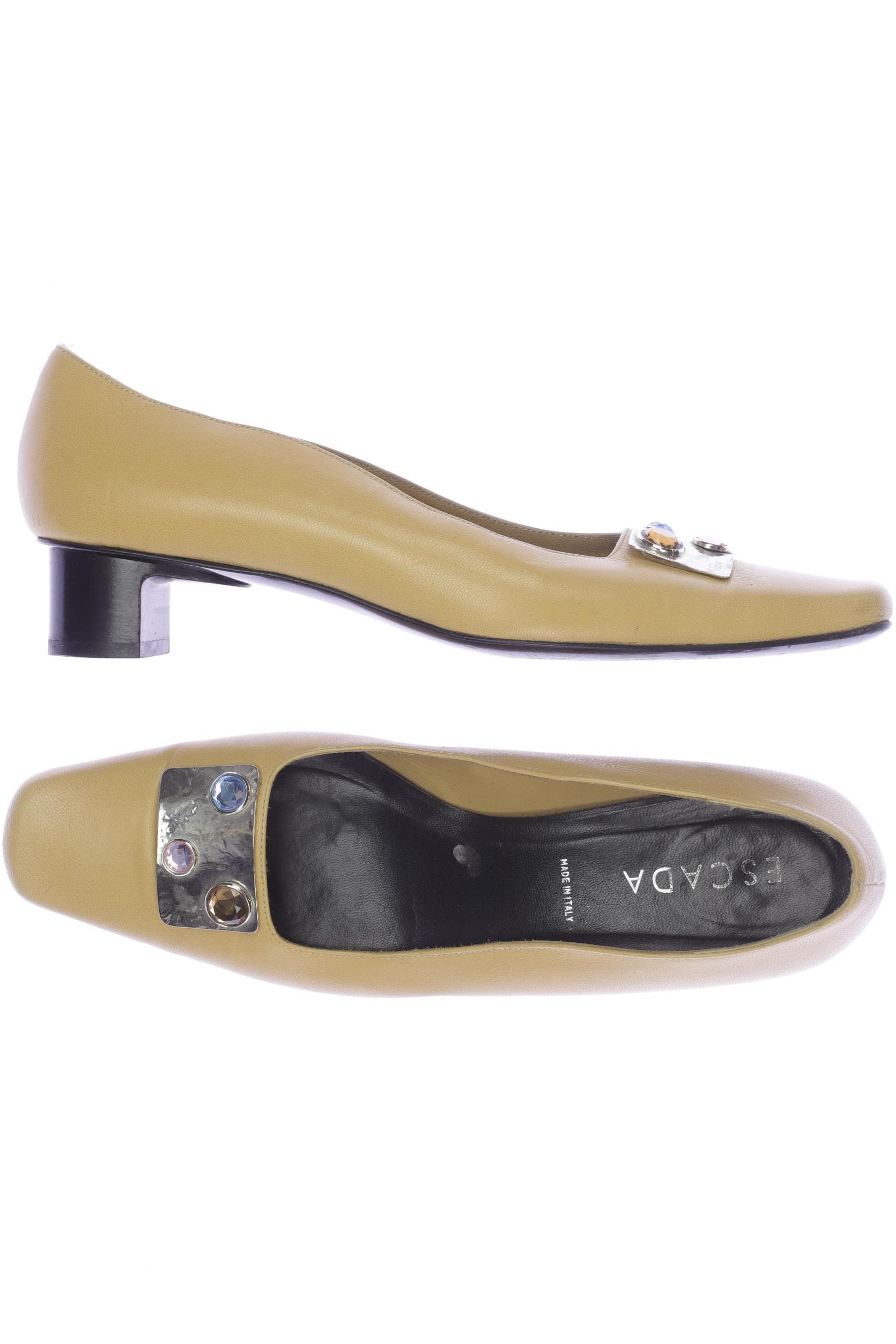 

Escada Damen Pumps, gelb, Gr. 39.5