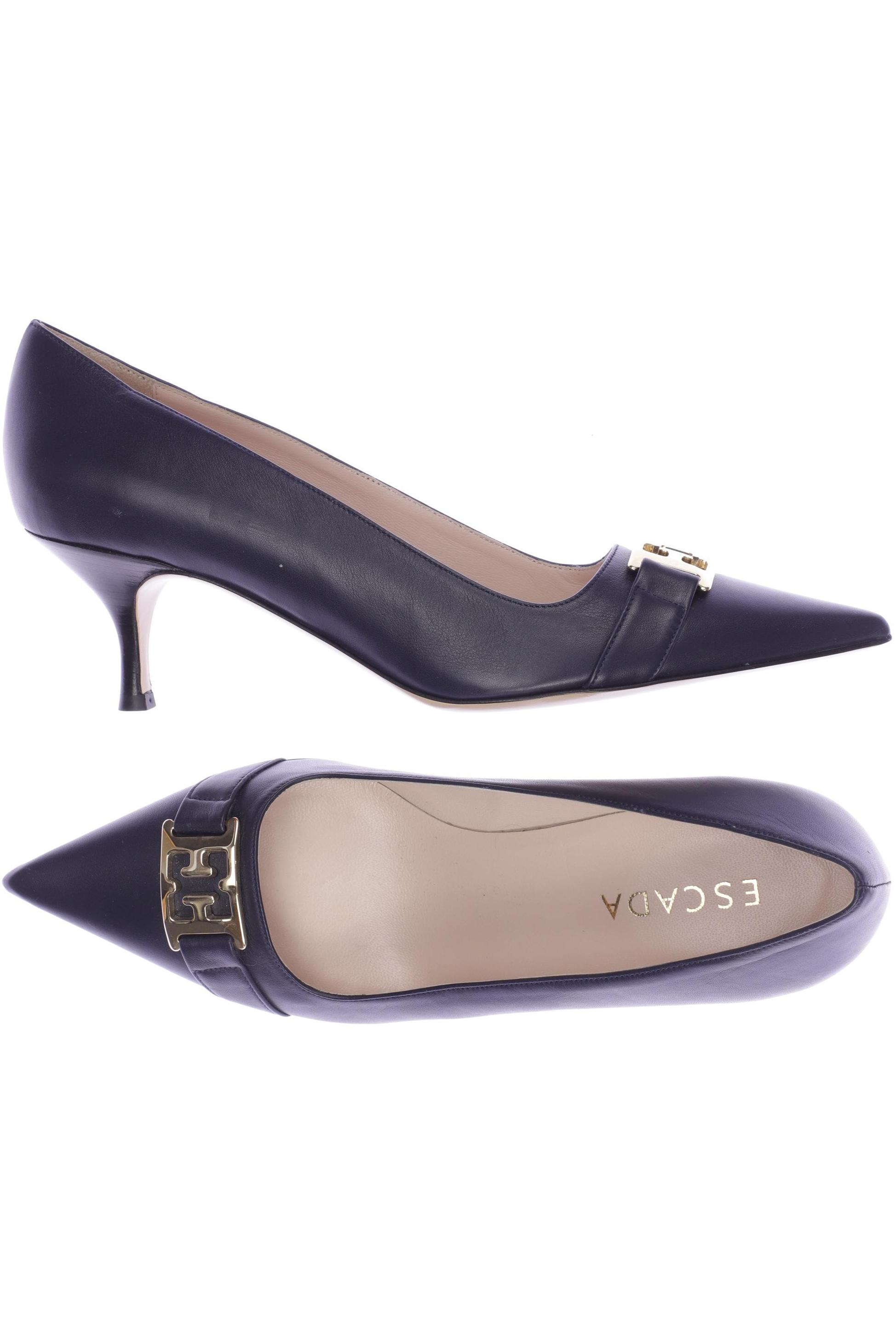 

Escada Damen Pumps, marineblau, Gr. 39