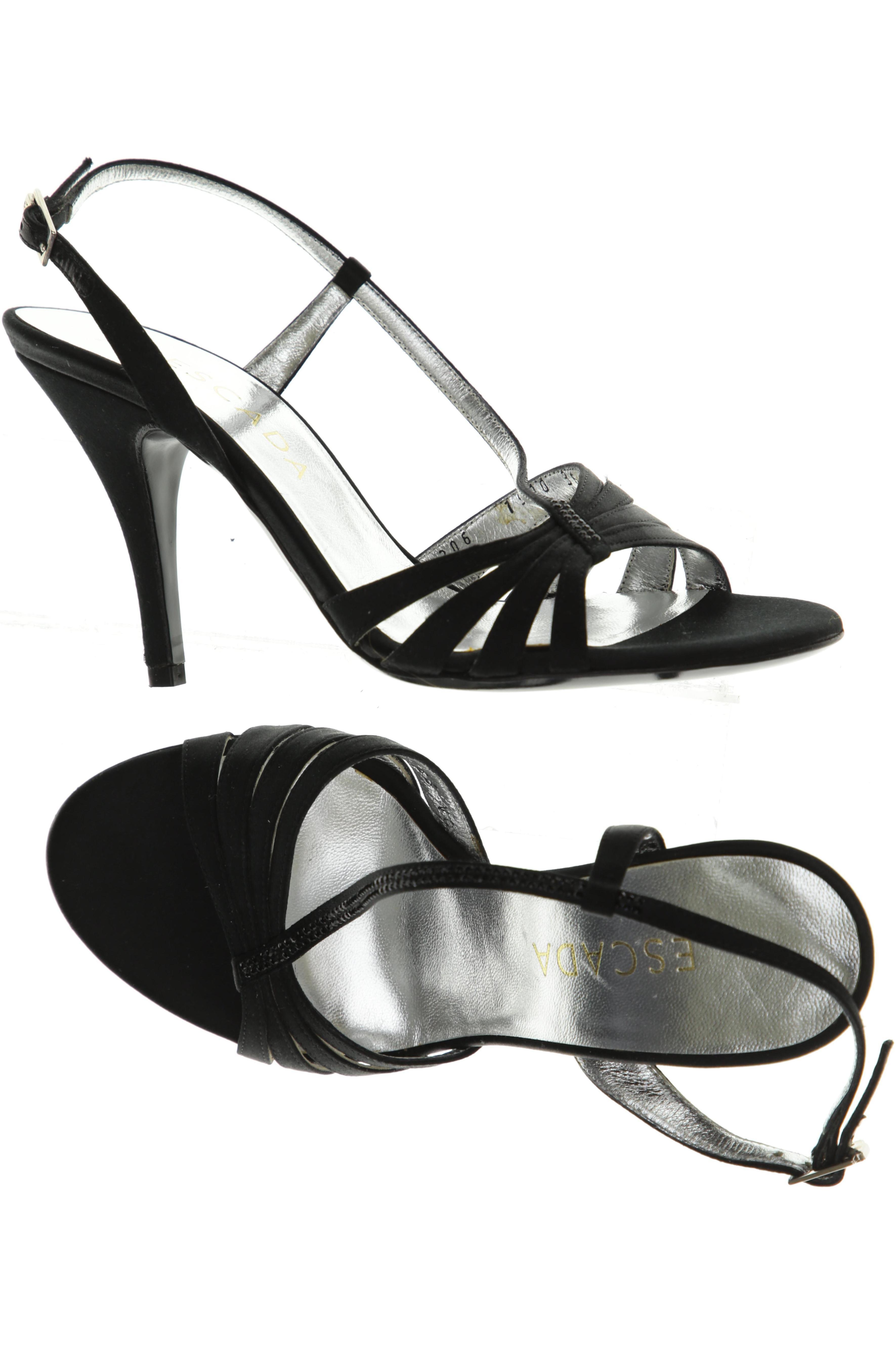 

Escada Damen Sandale, schwarz, Gr. 38