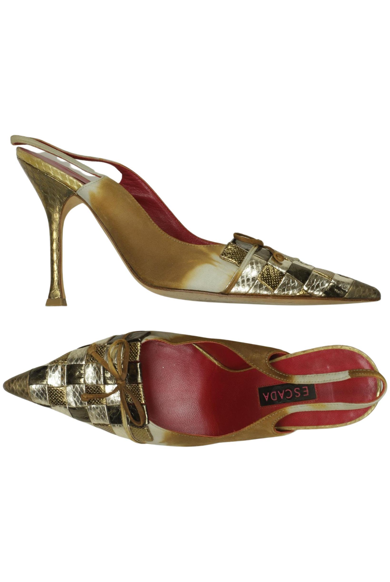 

Escada Damen Pumps, gold, Gr. 38