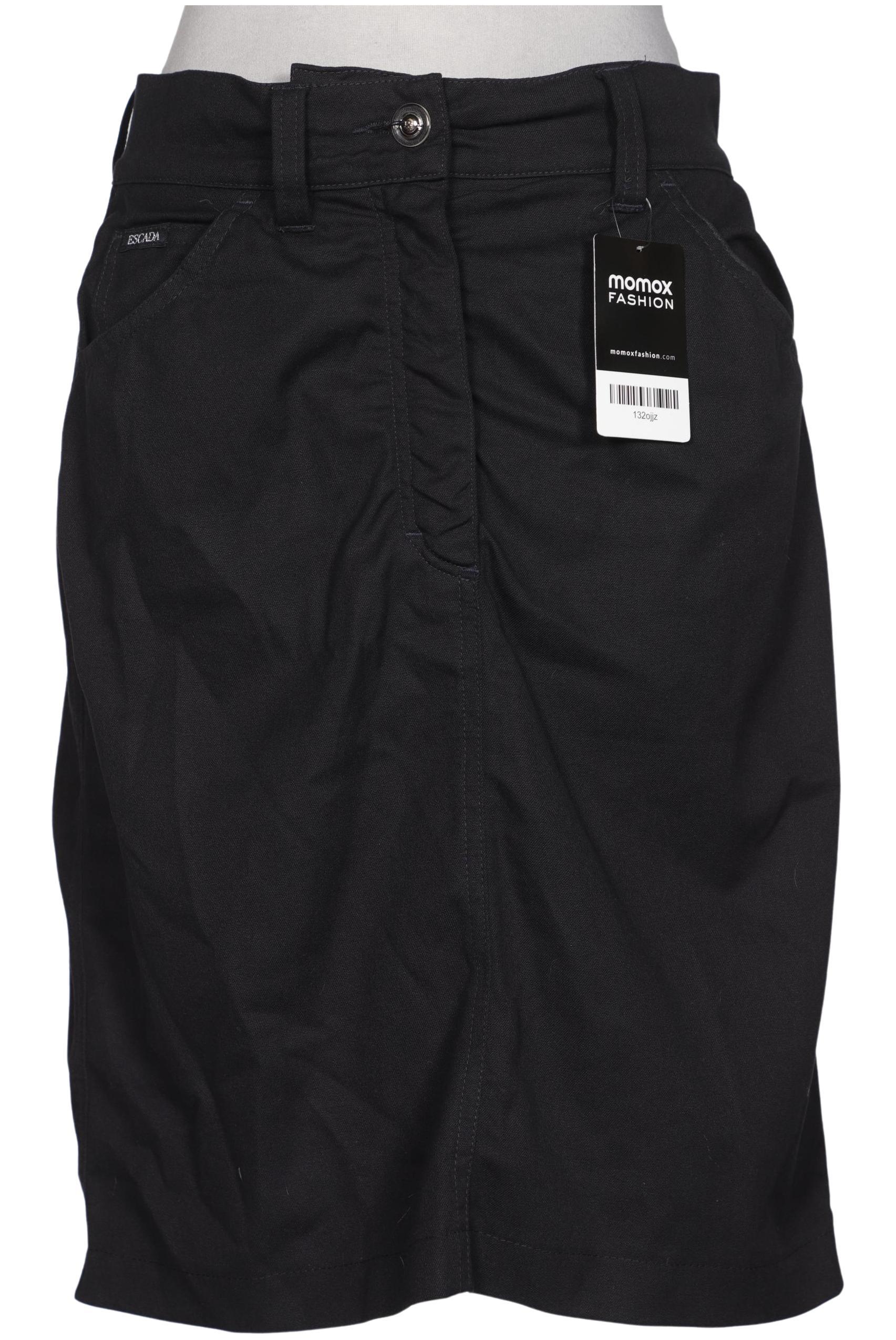 

Escada Damen Rock, marineblau, Gr. 36