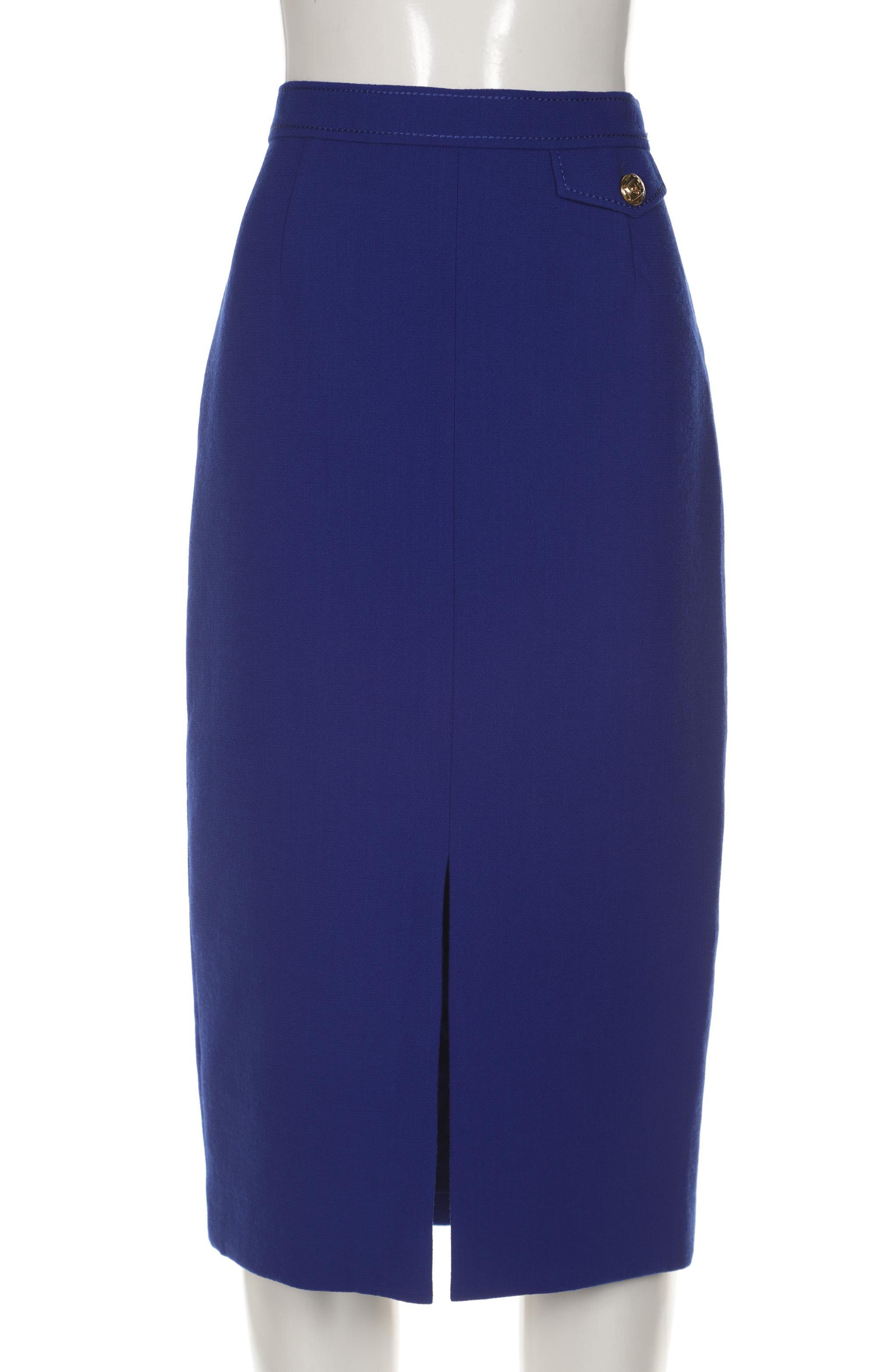 

Escada Damen Rock, blau, Gr. 36