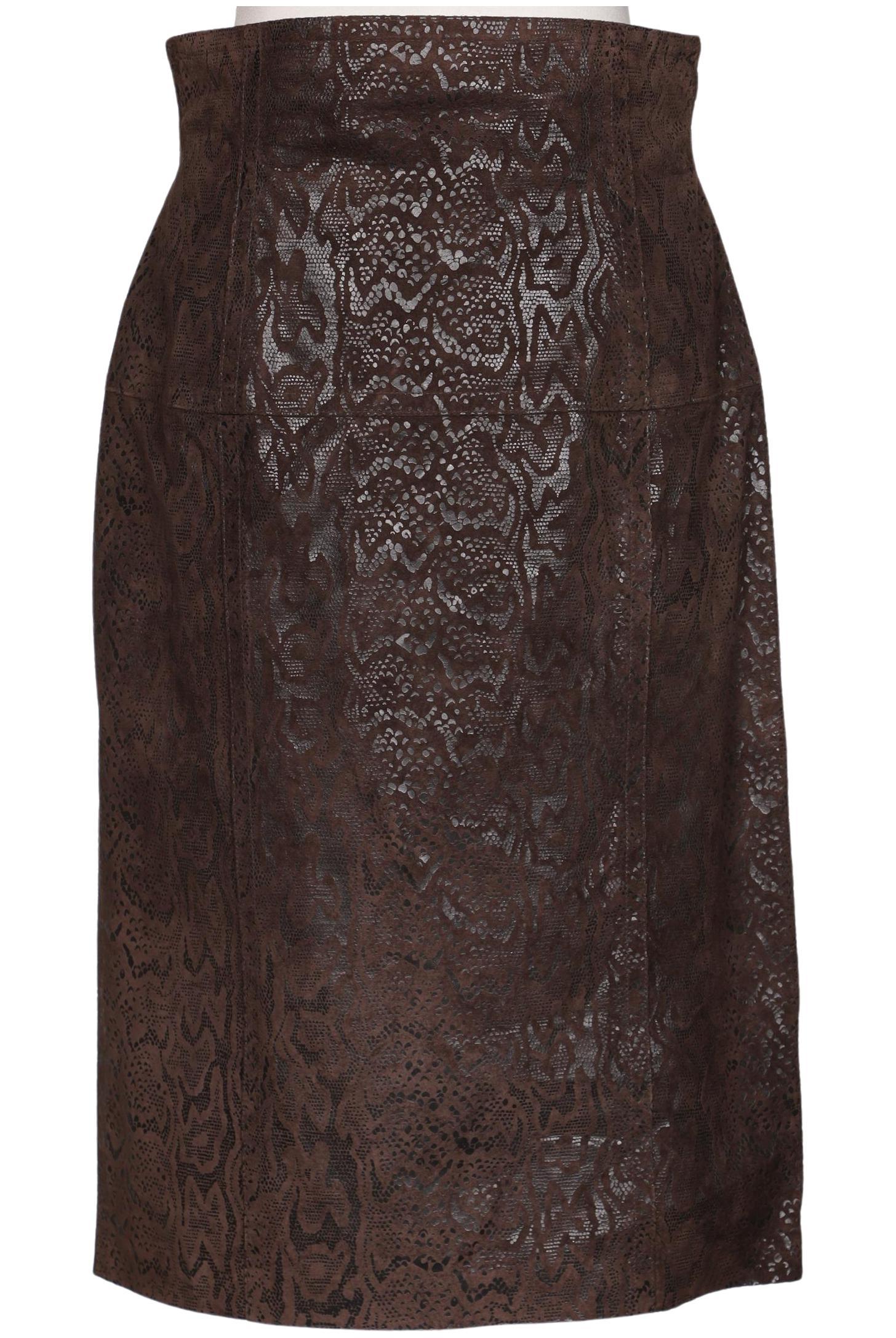 

Escada Damen Rock, braun, Gr. 38