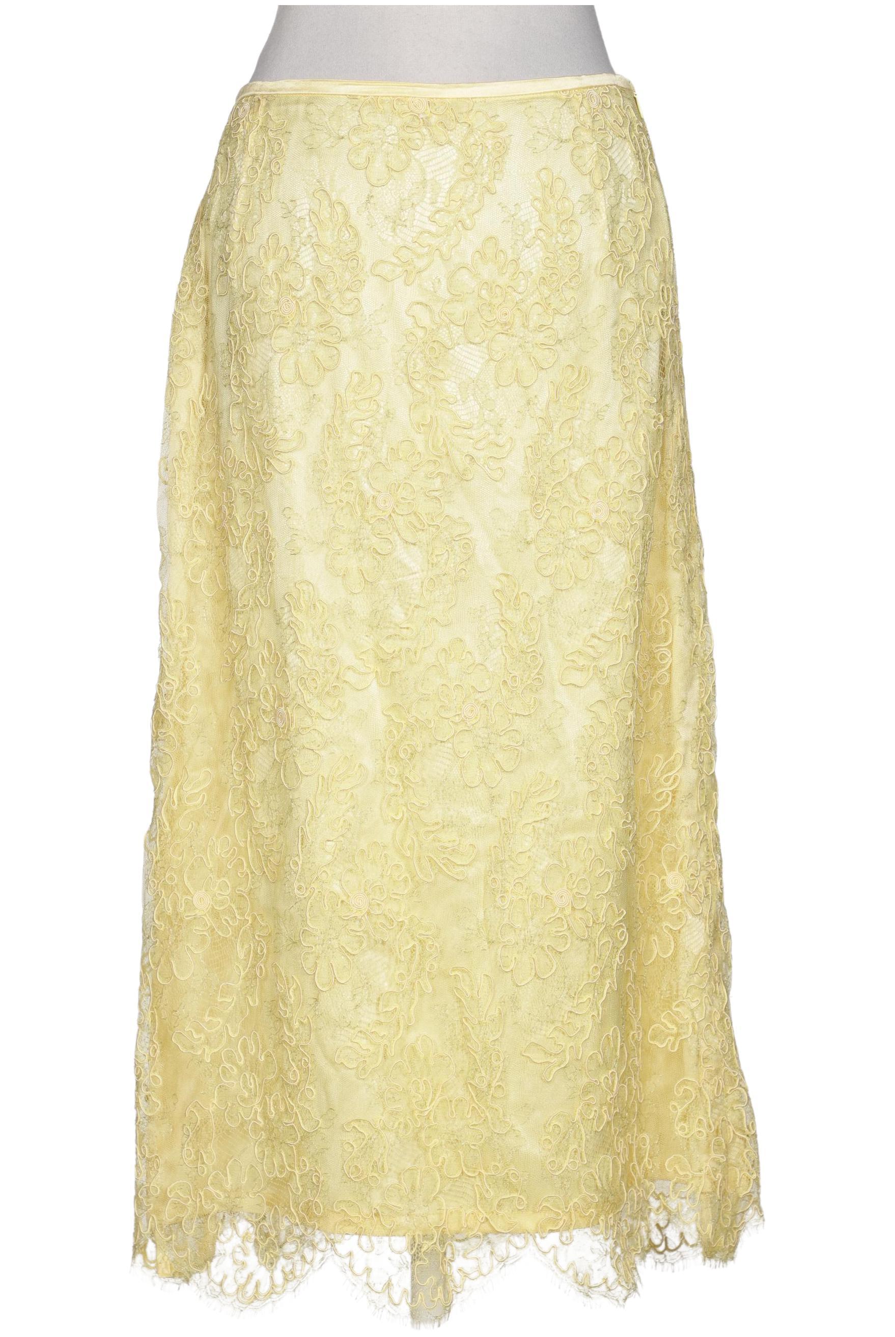 

Escada Damen Rock, gelb, Gr. 40