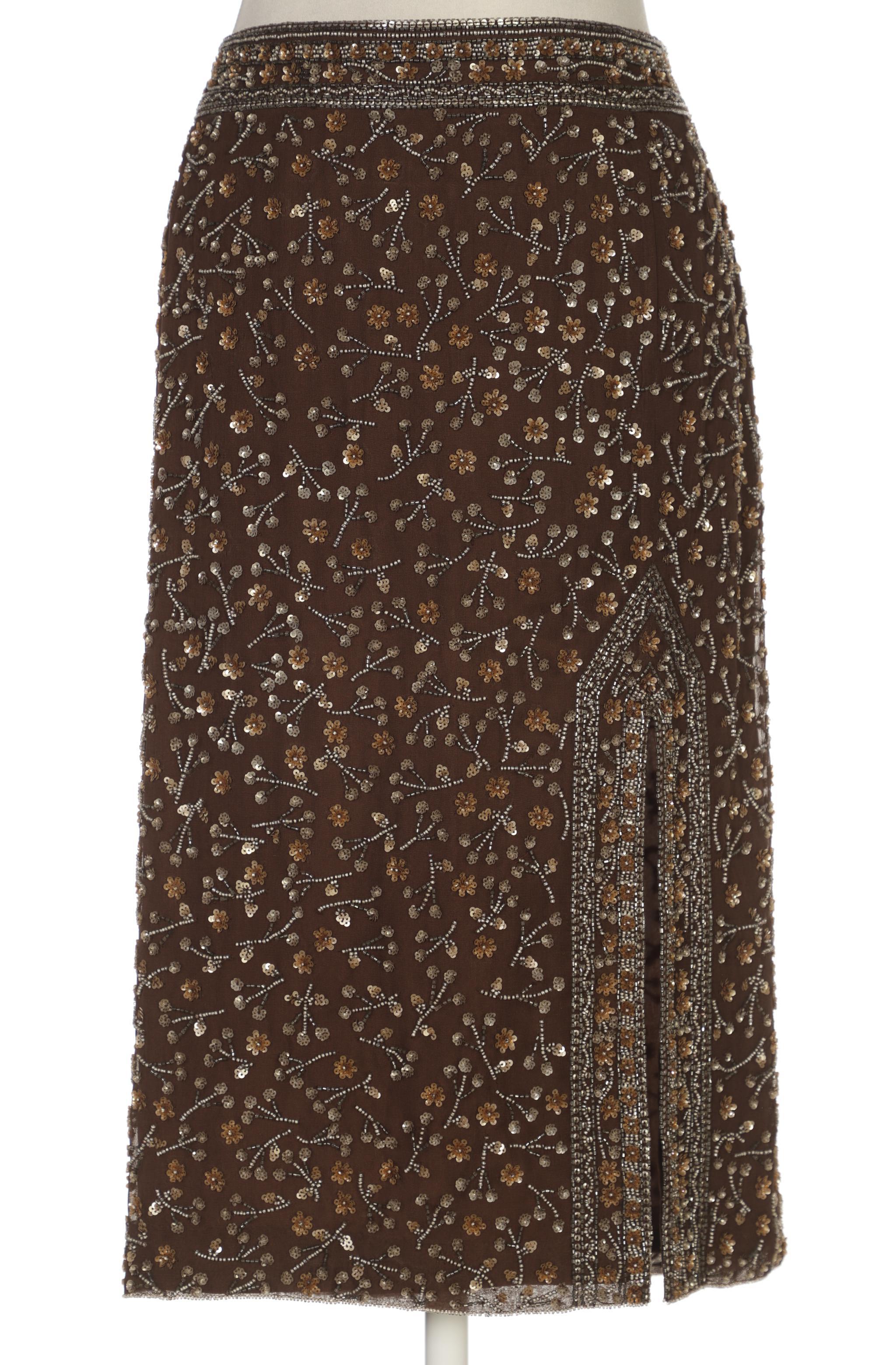 

Escada Damen Rock, braun, Gr. 44