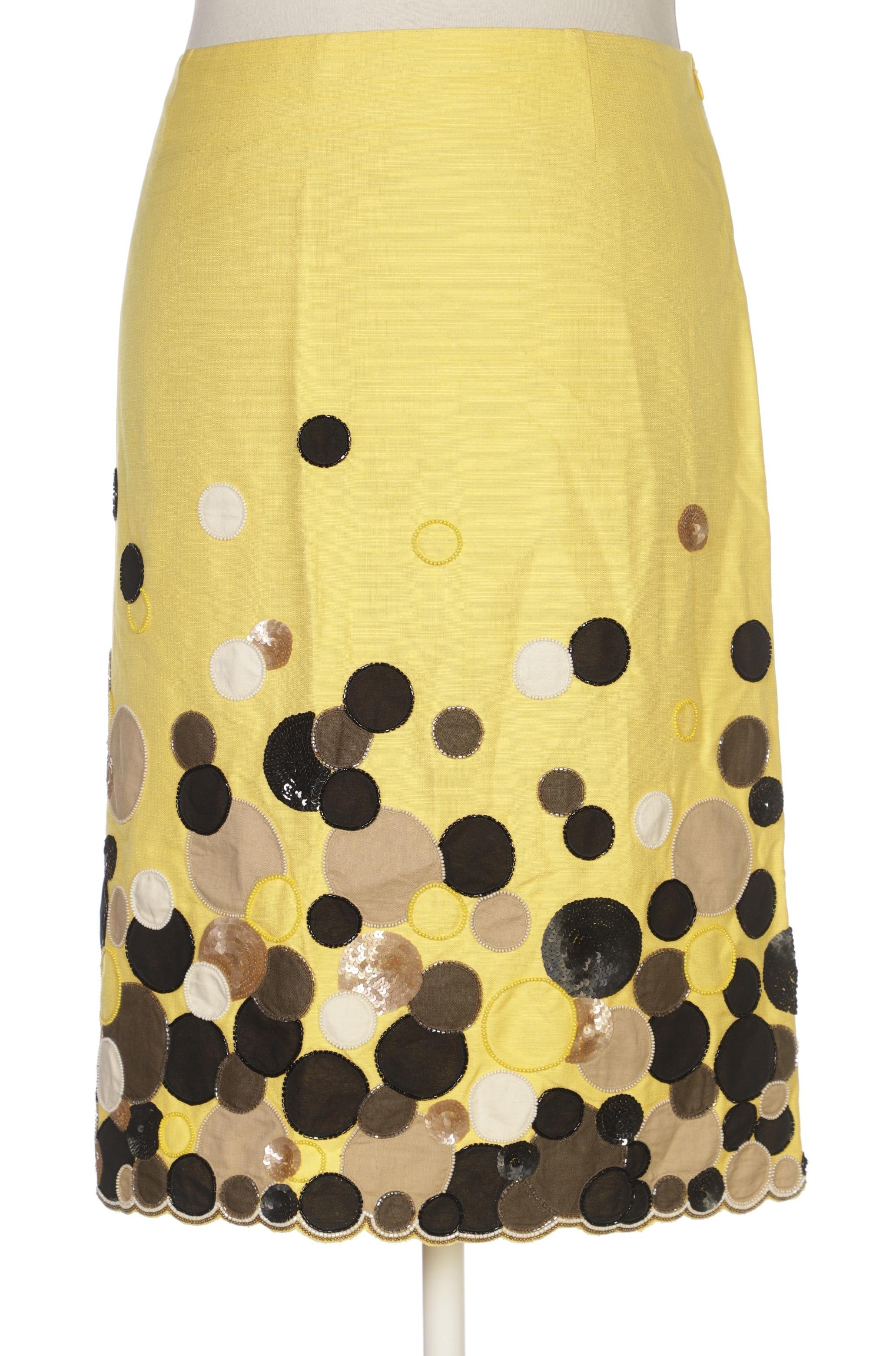 

Escada Damen Rock, gelb, Gr. 42