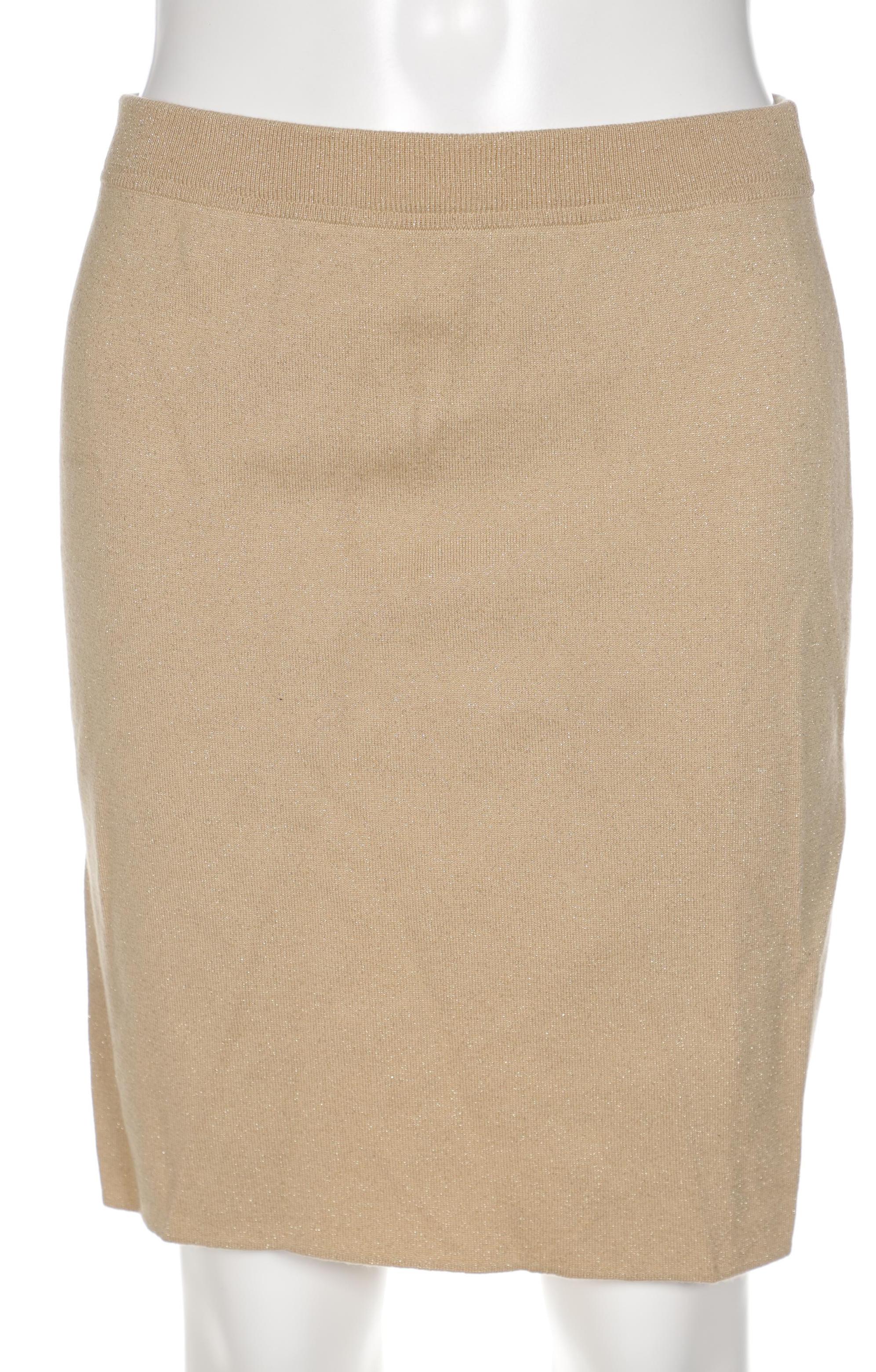 

Escada Damen Rock, beige, Gr. 32