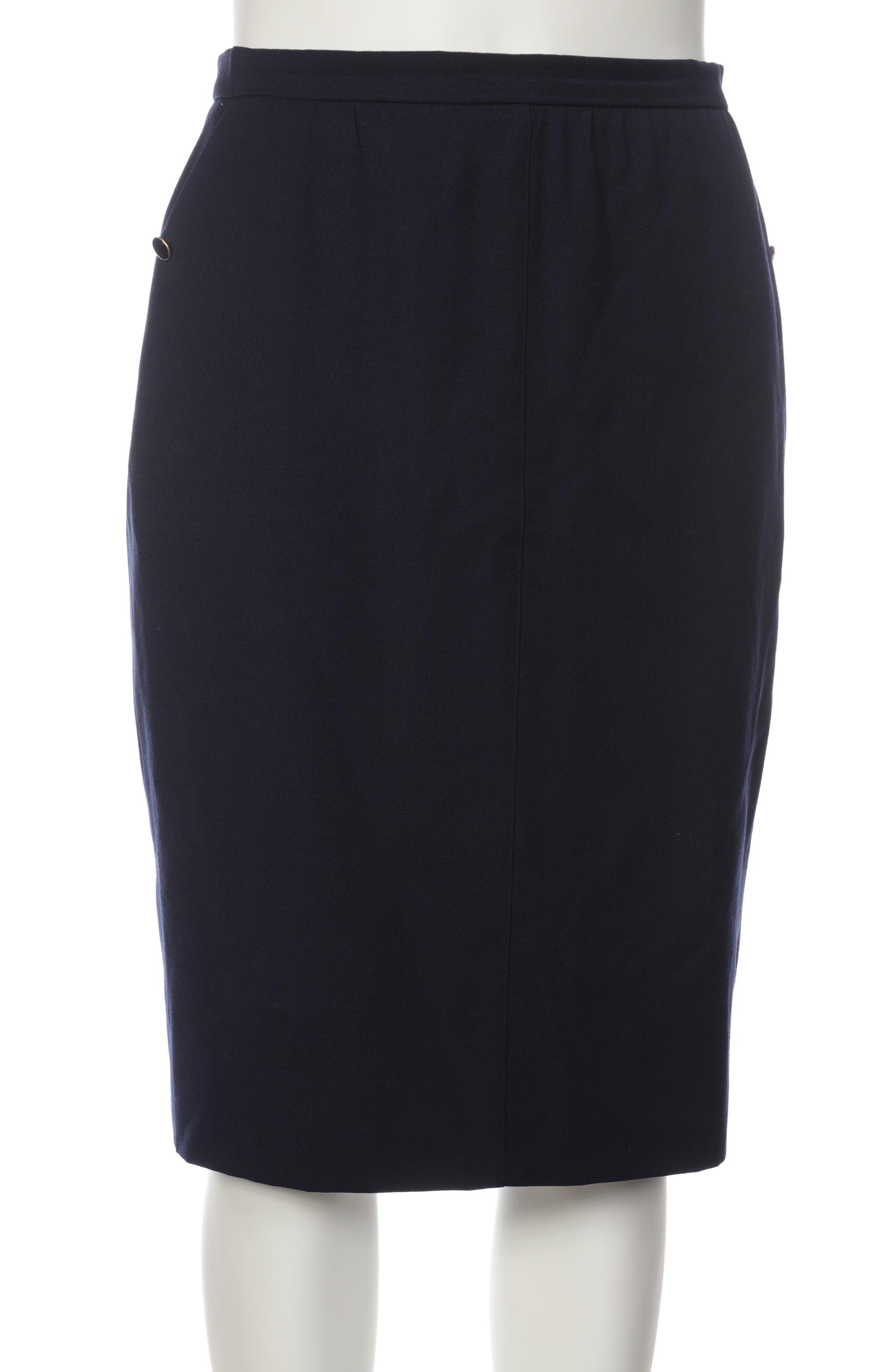 

Escada Damen Rock, blau, Gr. 42