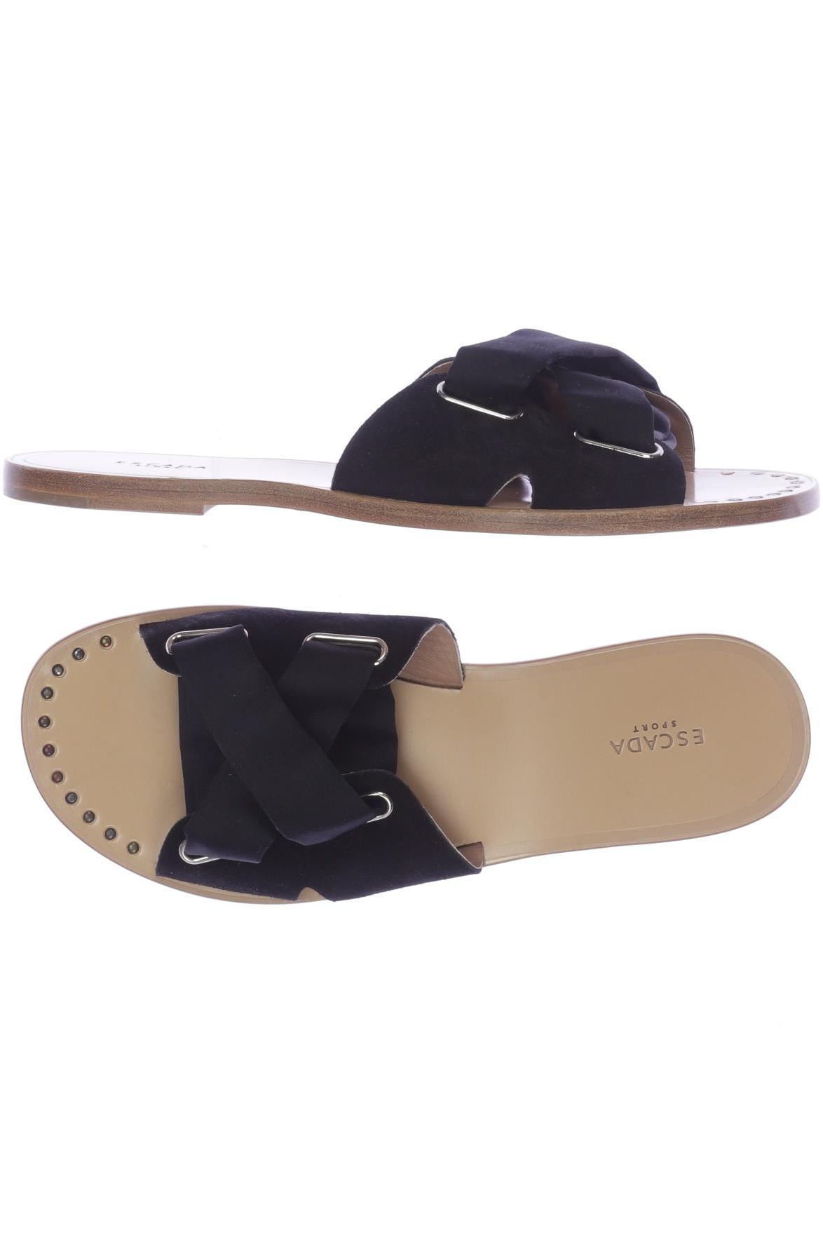 

Escada Damen Sandale, schwarz, Gr. 38