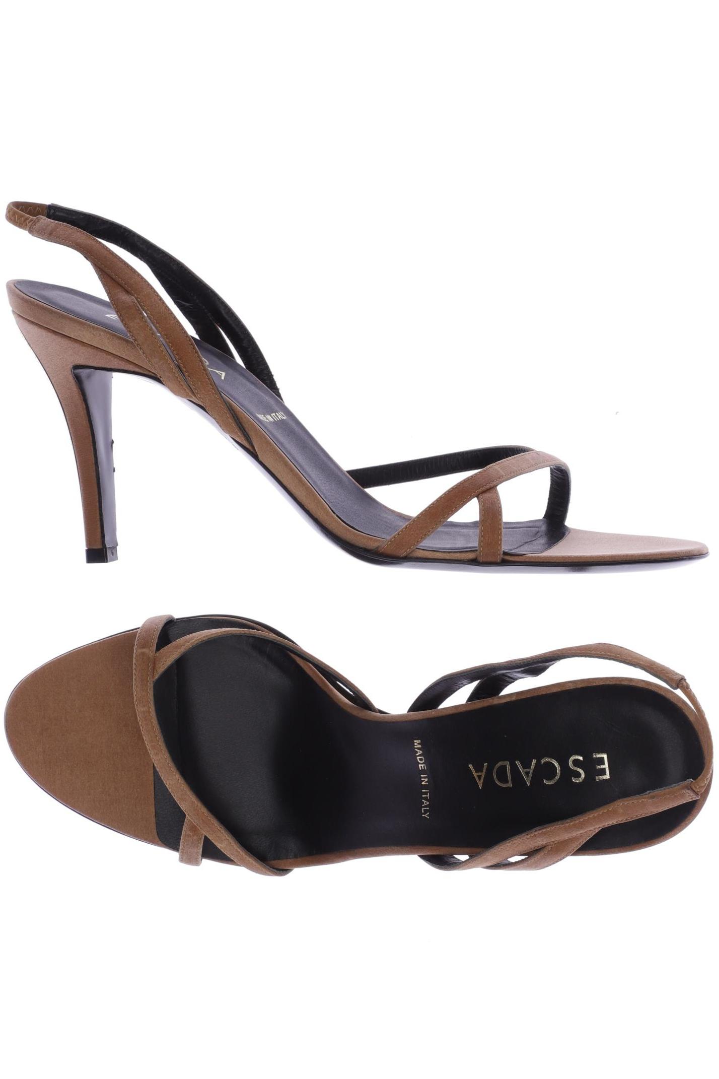 

Escada Damen Sandale, beige, Gr. 39