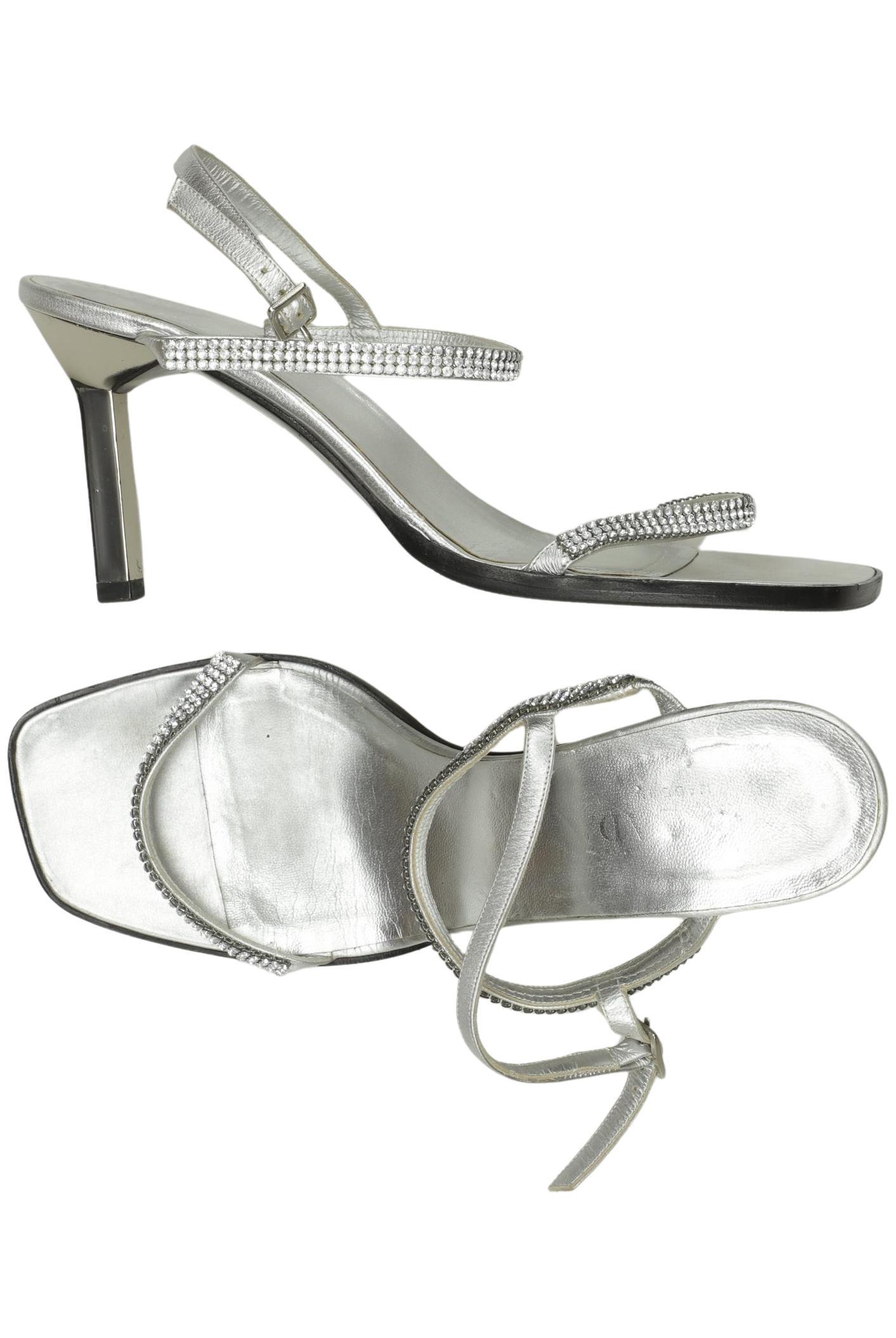 

Escada Damen Sandale, silber, Gr. 39