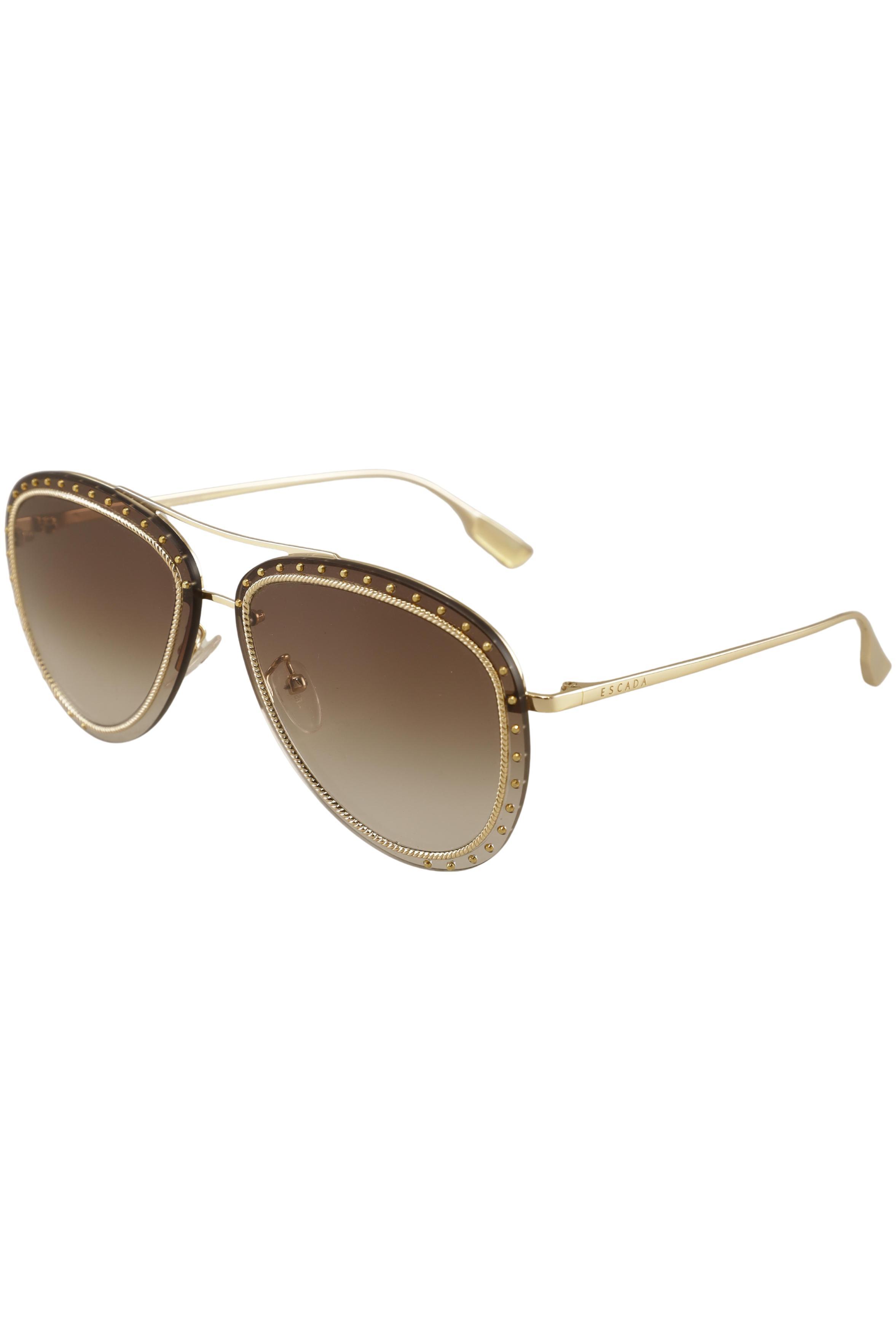 

Escada Damen Sonnenbrille, gold, Gr.