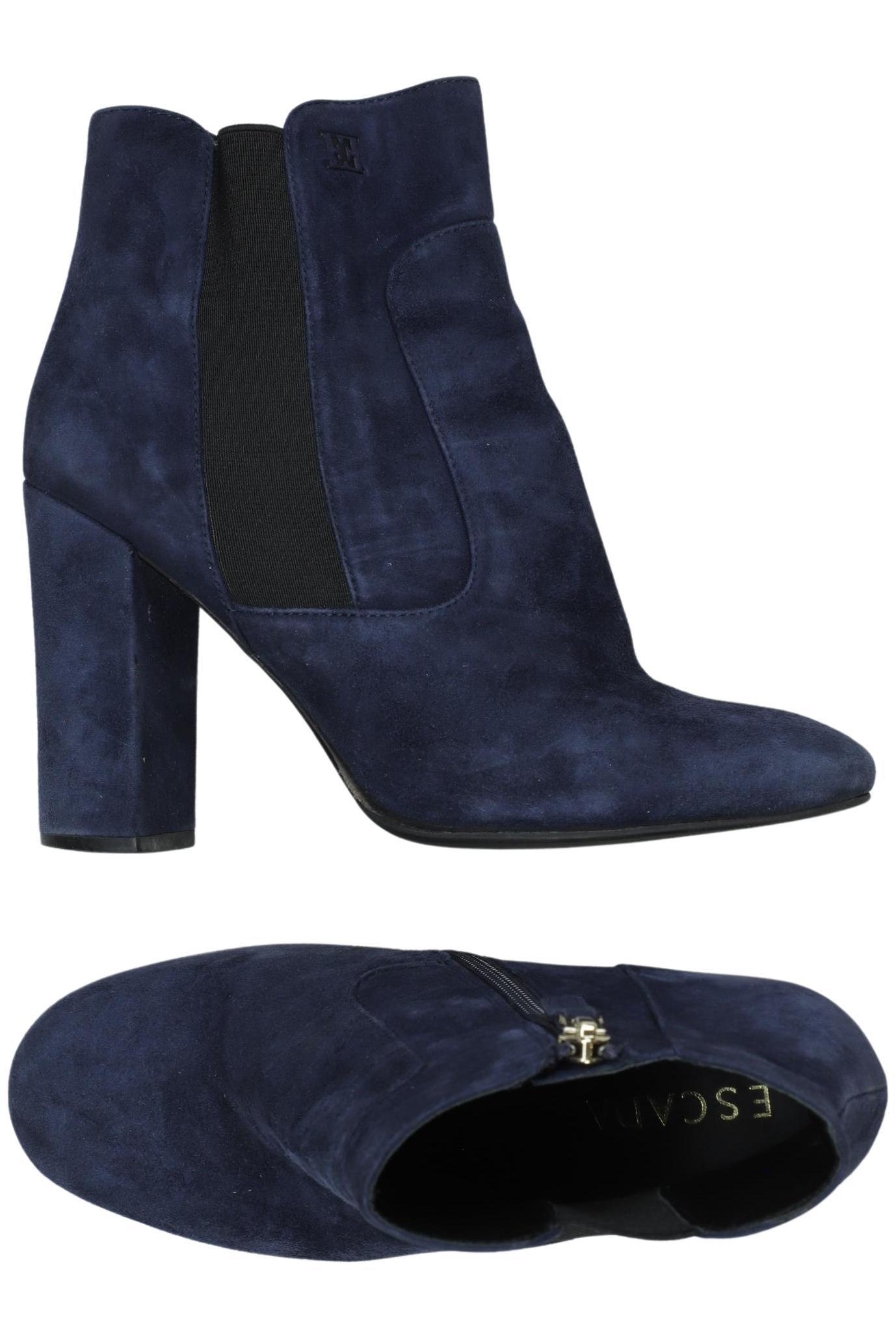 

Escada Damen Stiefelette, marineblau, Gr. 37