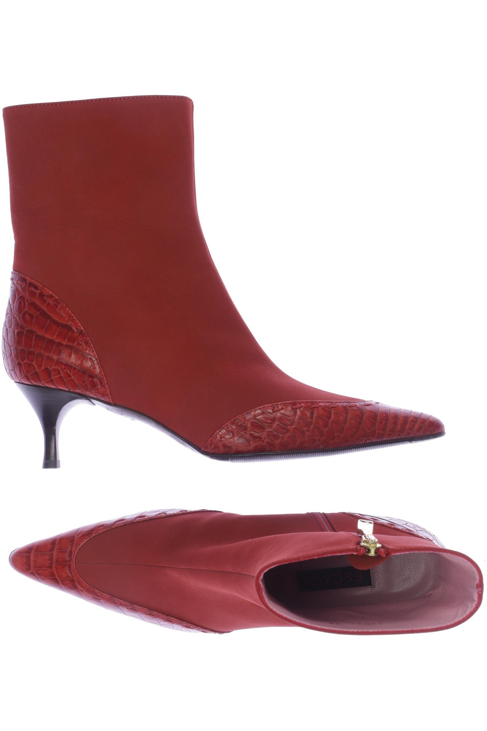 

Escada Damen Stiefelette, rot, Gr. 37