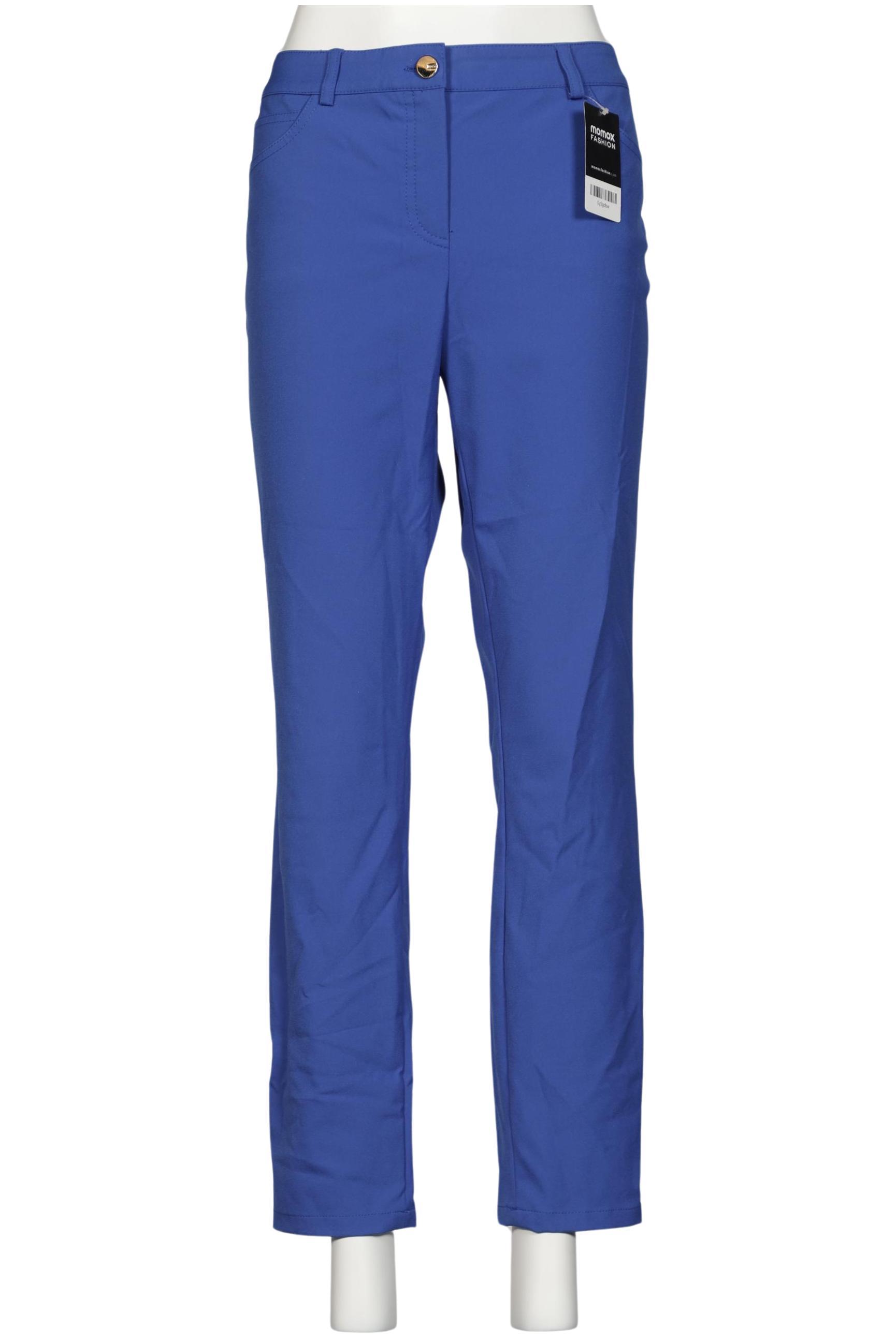 

Escada Damen Stoffhose, blau, Gr. 38