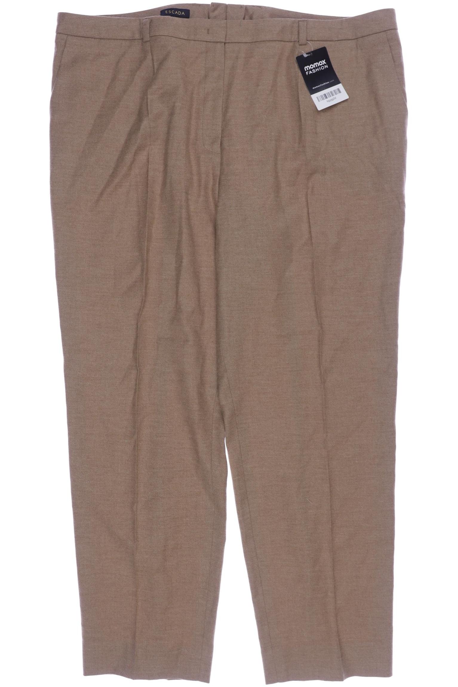 

Escada Damen Stoffhose, beige, Gr. 46