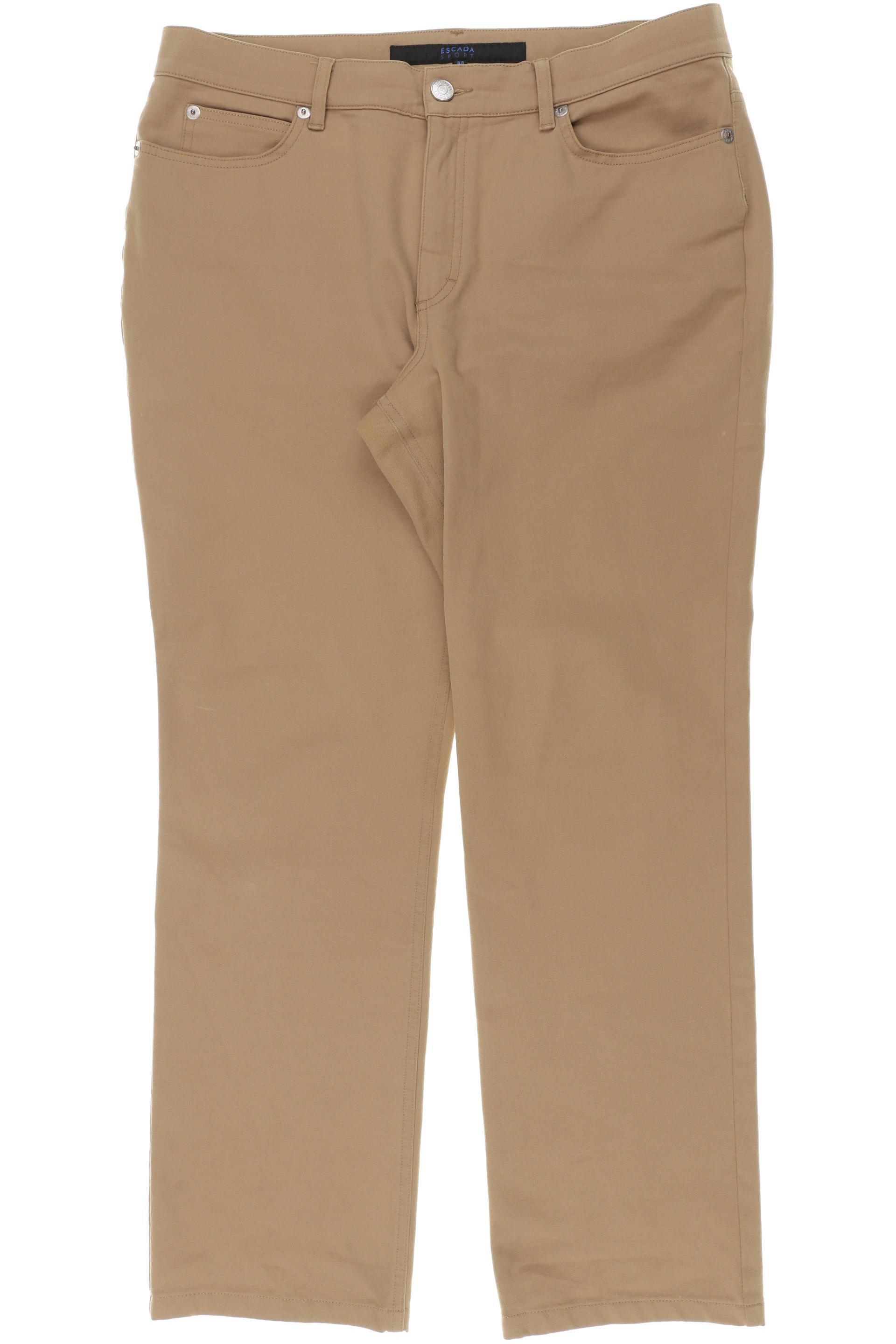 

Escada Damen Stoffhose, beige, Gr. 44
