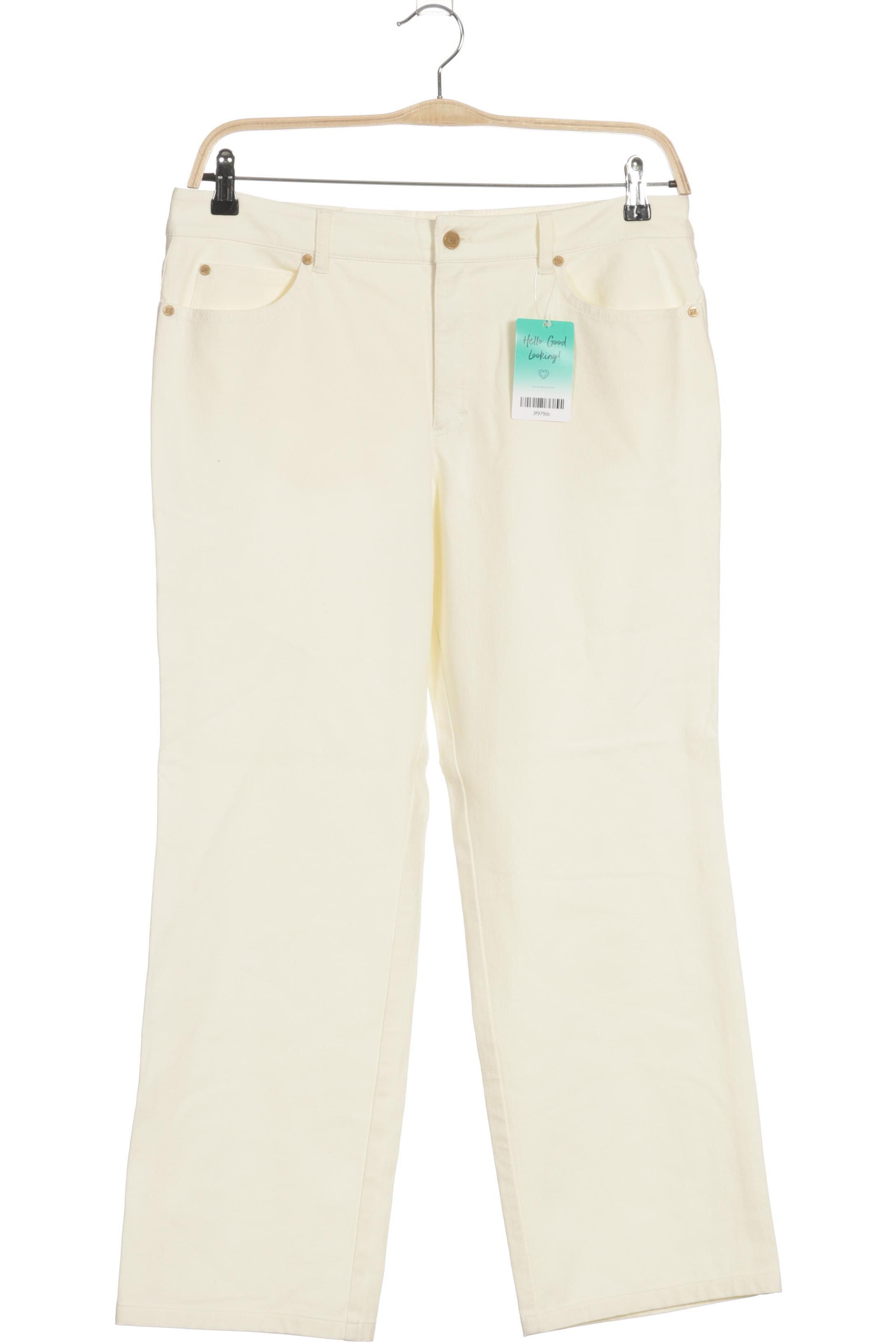 

Escada Damen Stoffhose, gelb, Gr. 42