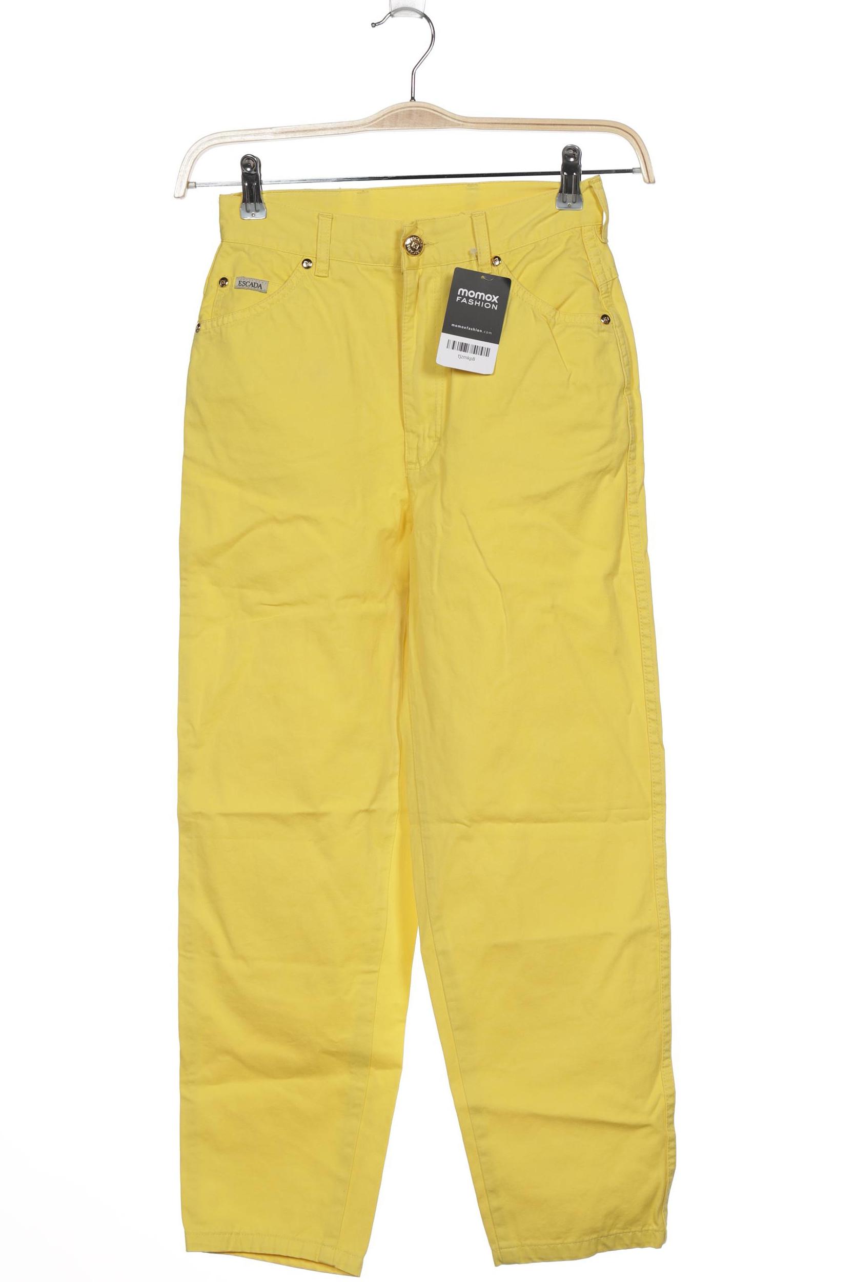 

Escada Damen Stoffhose, gold, Gr. 36
