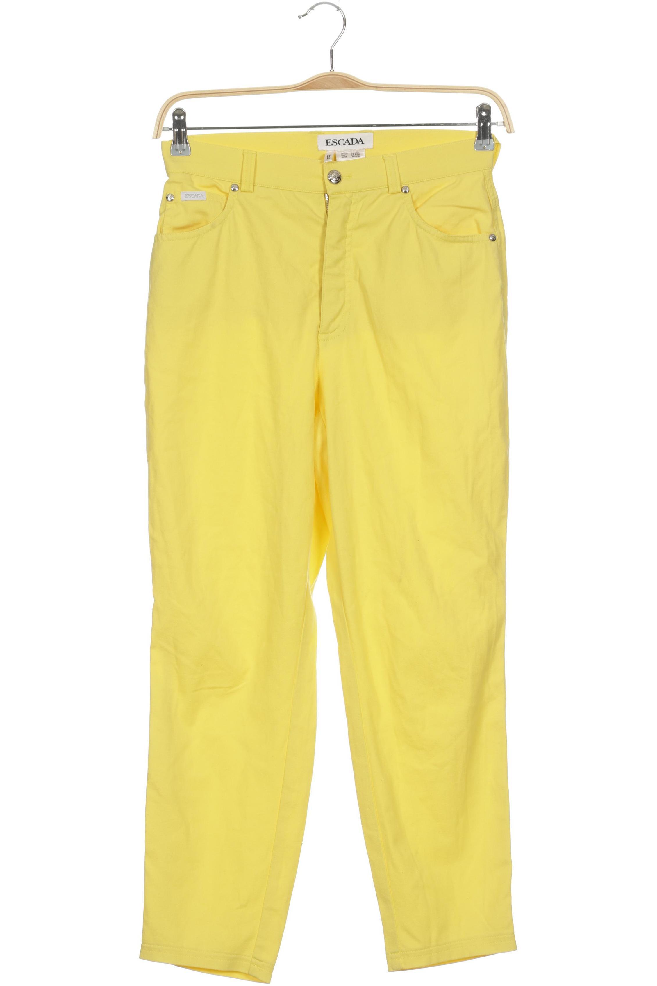 

Escada Damen Stoffhose, gelb, Gr.