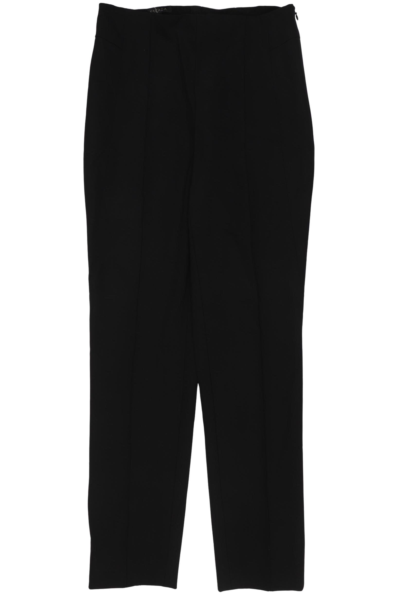 

Escada Damen Stoffhose, schwarz, Gr. 34