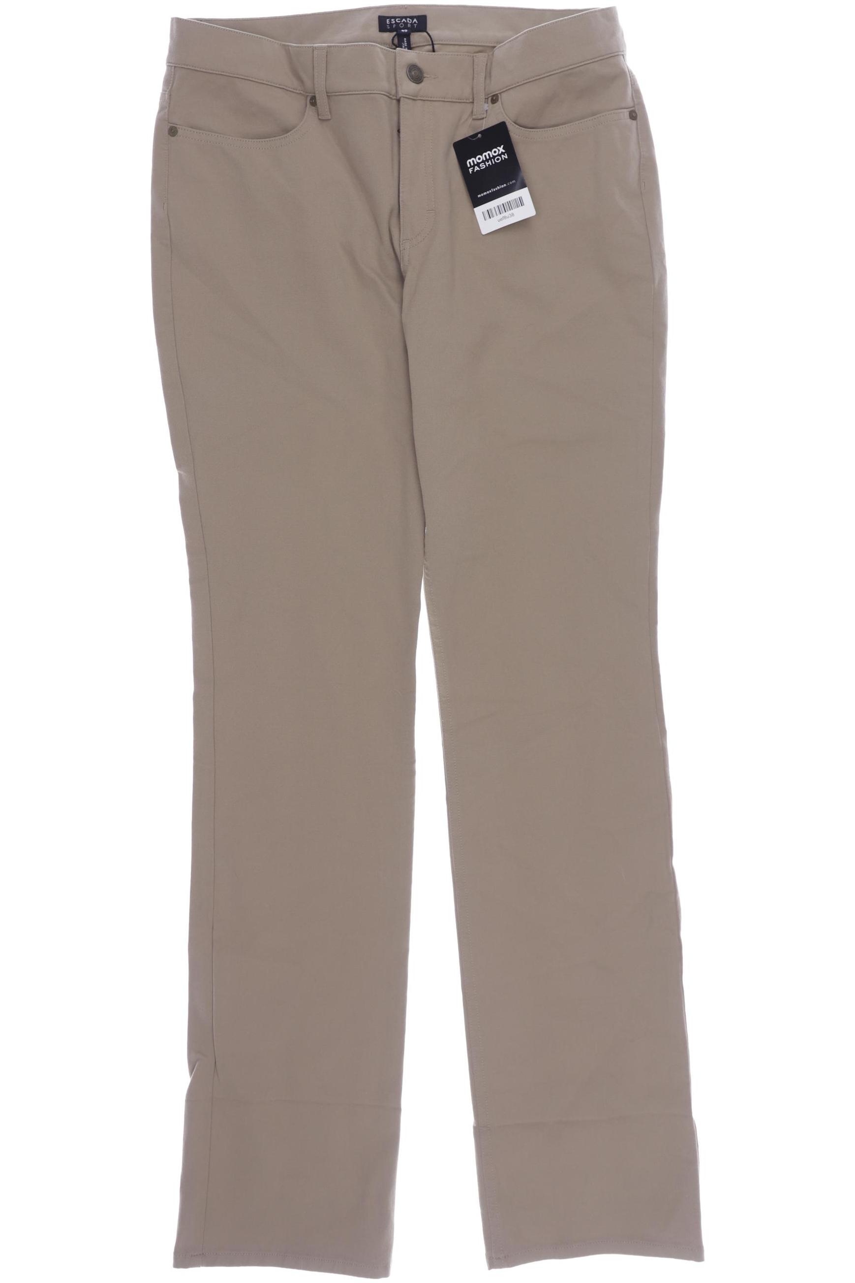 

Escada Damen Stoffhose, beige, Gr. 40