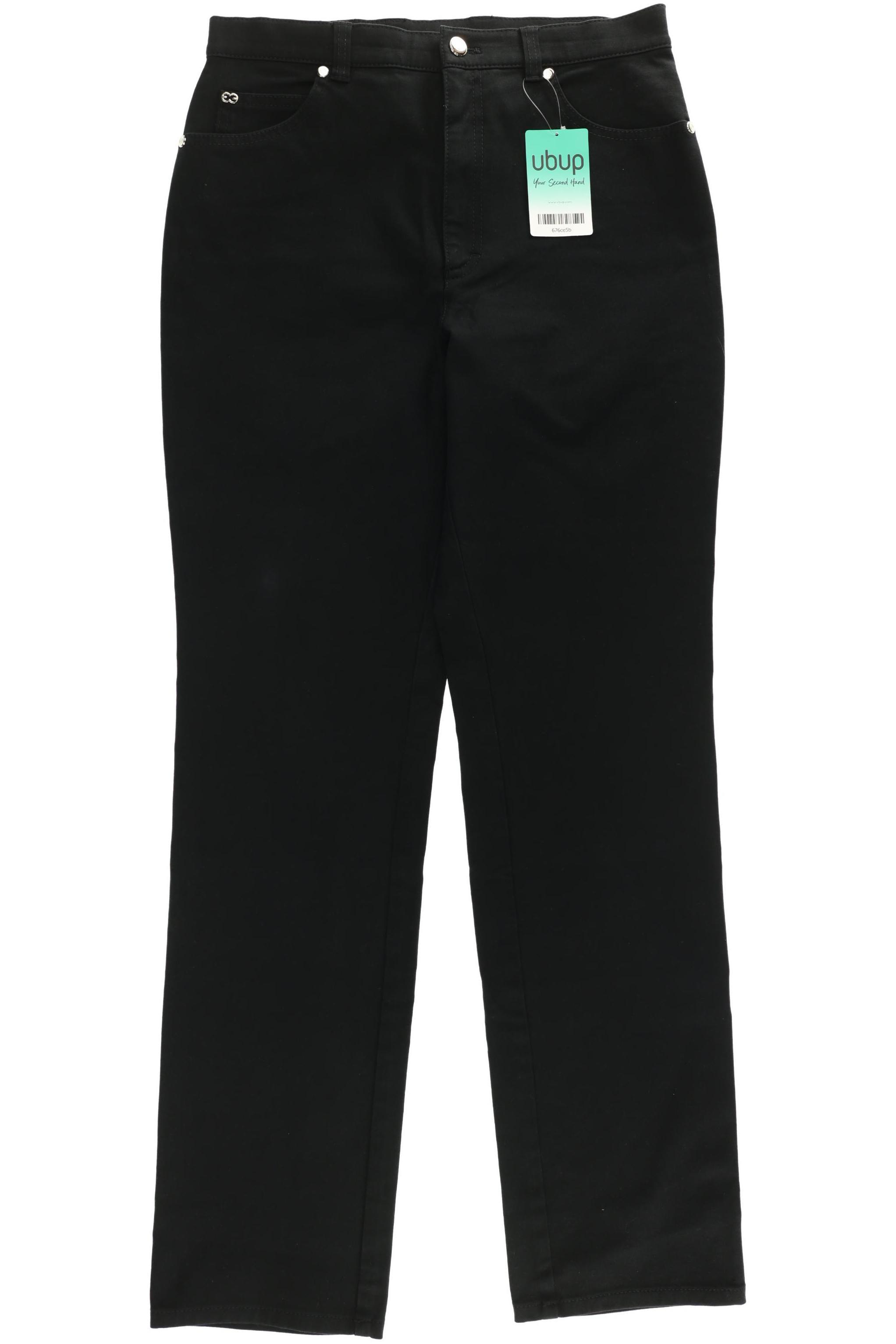 

Escada Damen Stoffhose, schwarz, Gr. 38