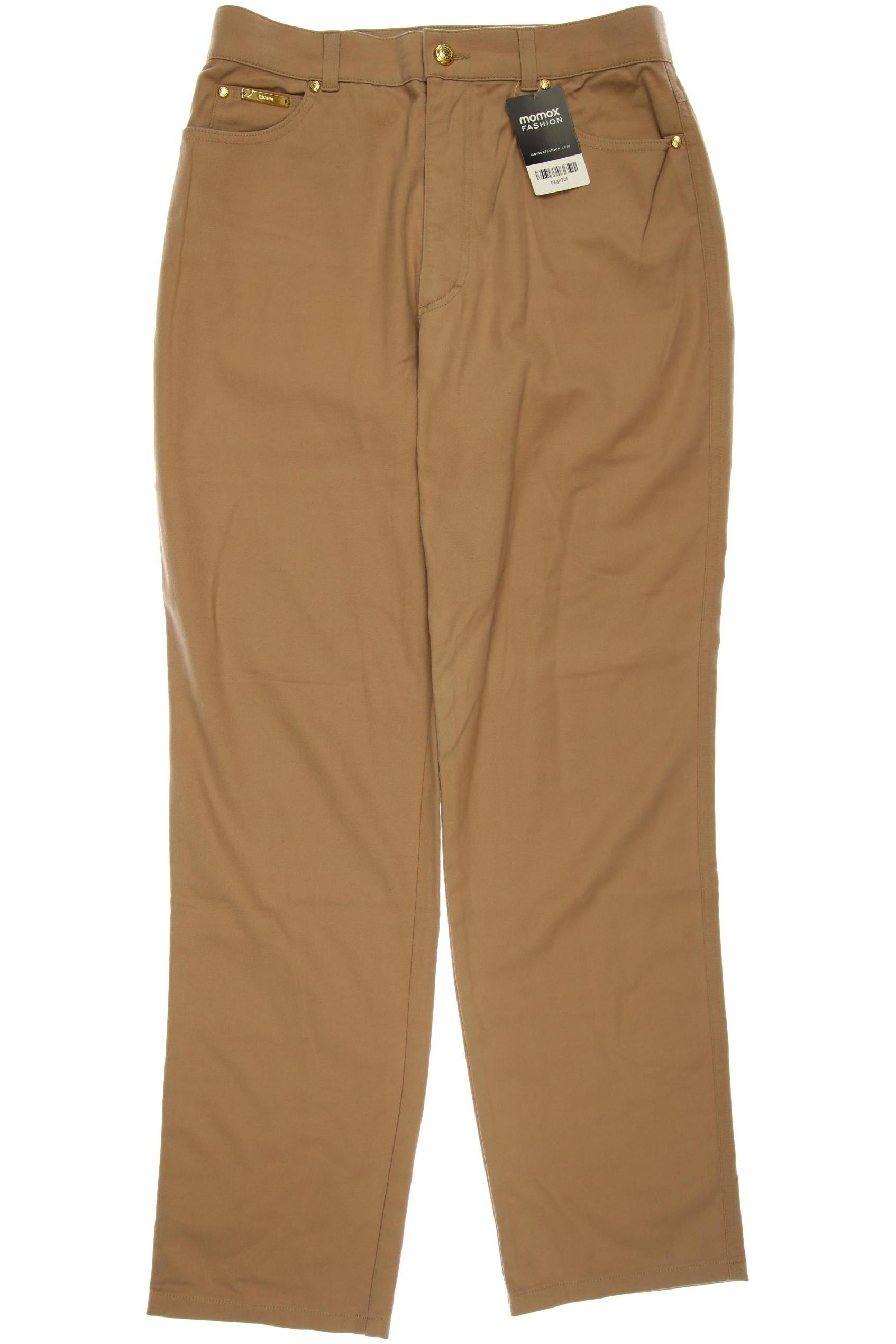 

Escada Damen Stoffhose, beige, Gr. 42